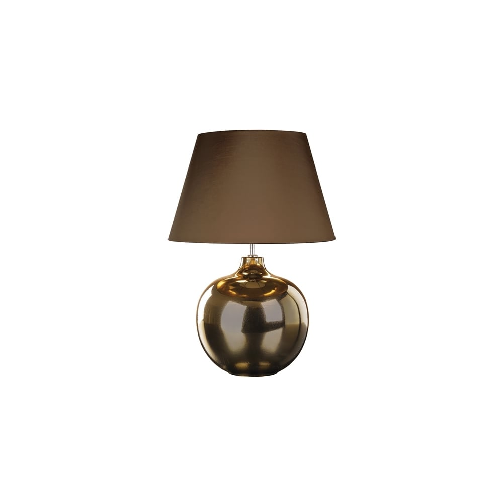 Elstead Ottoman Single Table Lamp - Bronze