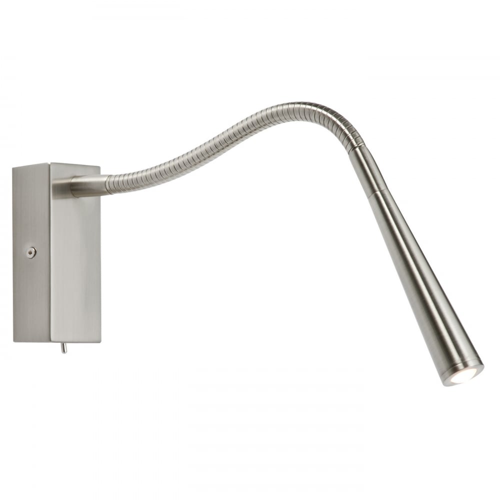 Saxby Madison Single Wall Light - Brushed Chrome Finish