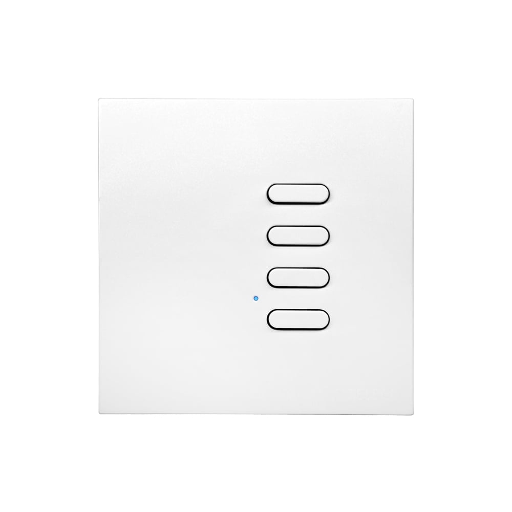 Wise Intense Wireless Wall Switch - 4 button - white