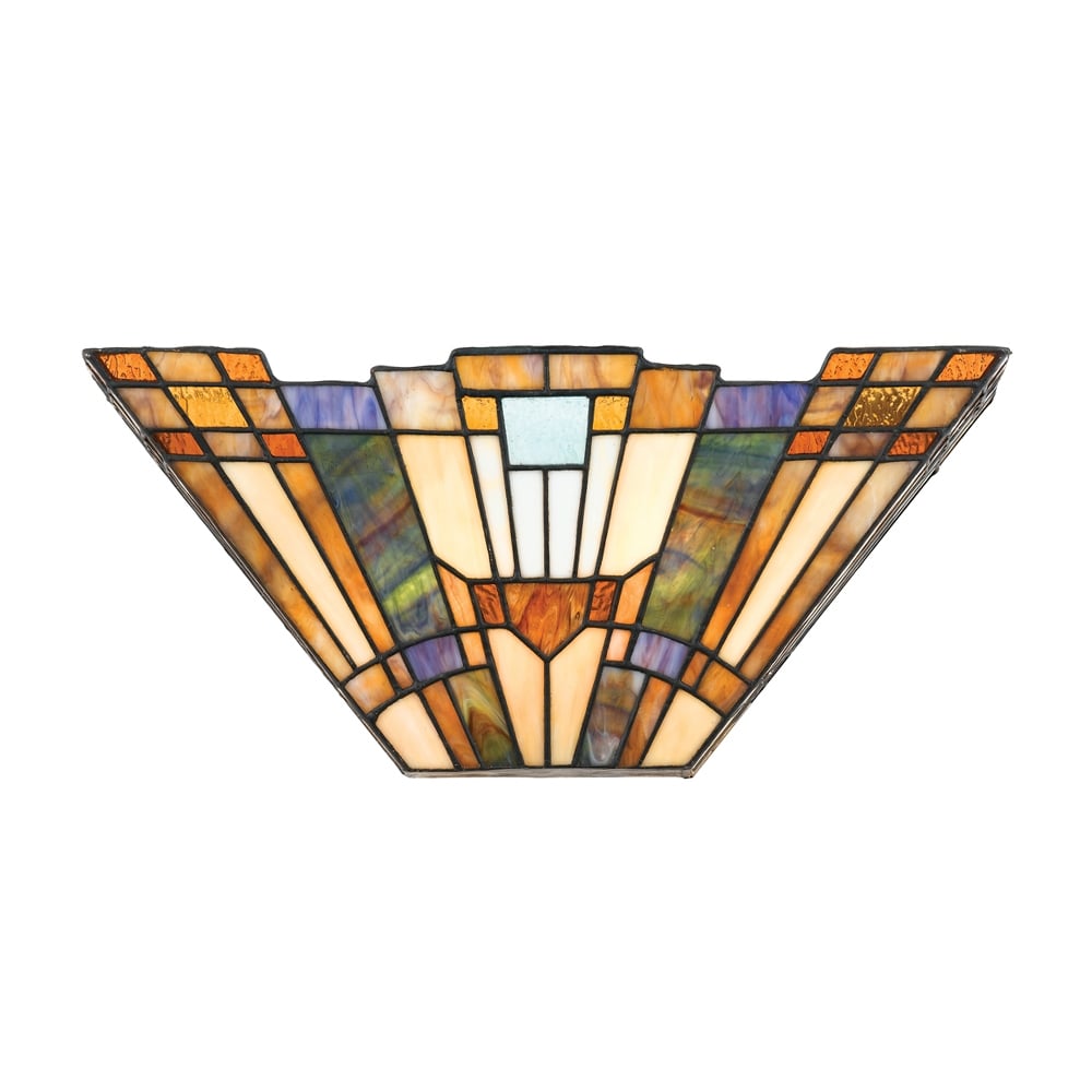 Quoizel Inglenook 2 Light Wall Uplighter - Valiant Bronze