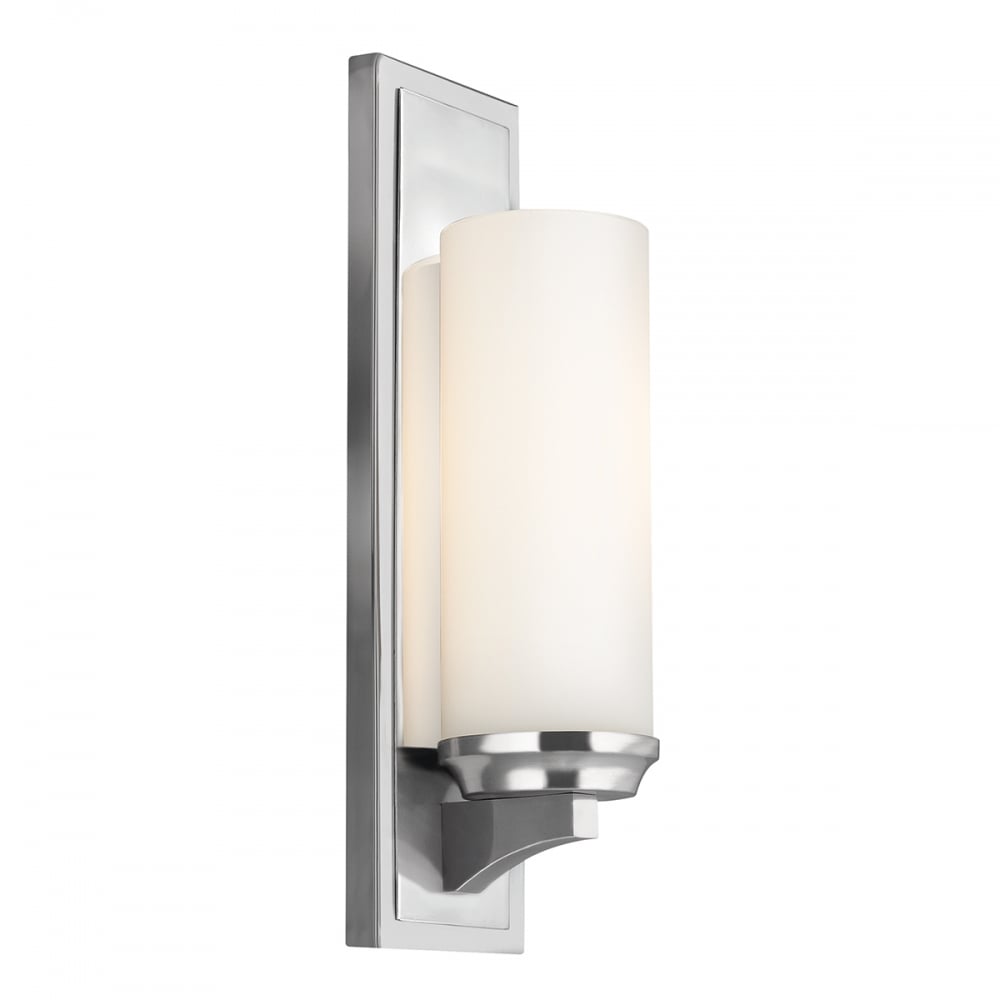 Feiss Amalia Single Large Wall Light - Polished Chrome