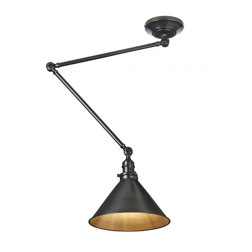 Elstead Provence Single Wall Light/Pendant - Old Bronze