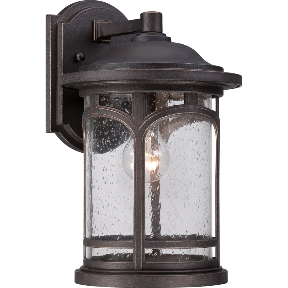 Quoizel Marblehead Single Medium Wall Lantern - Palladian Bronze