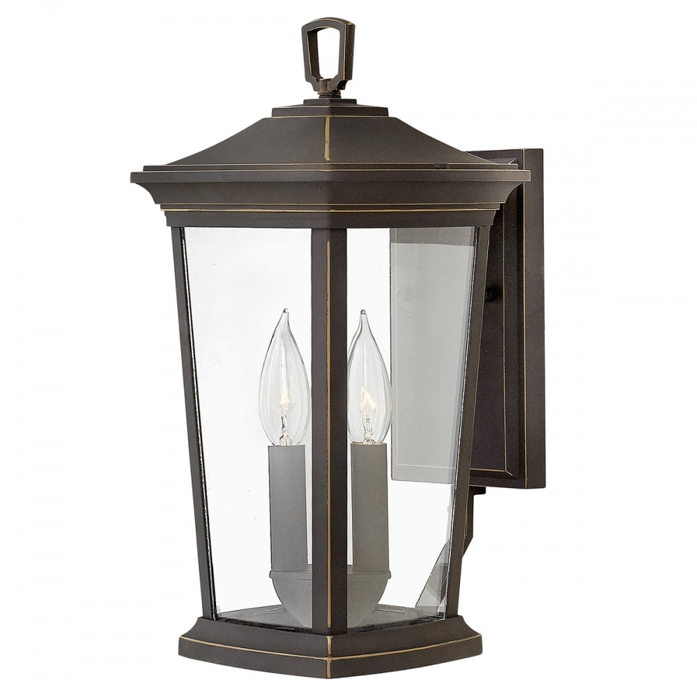 Hinkley Bromley 2 Light Medium Wall Lantern - Oil Rubbed Bronze