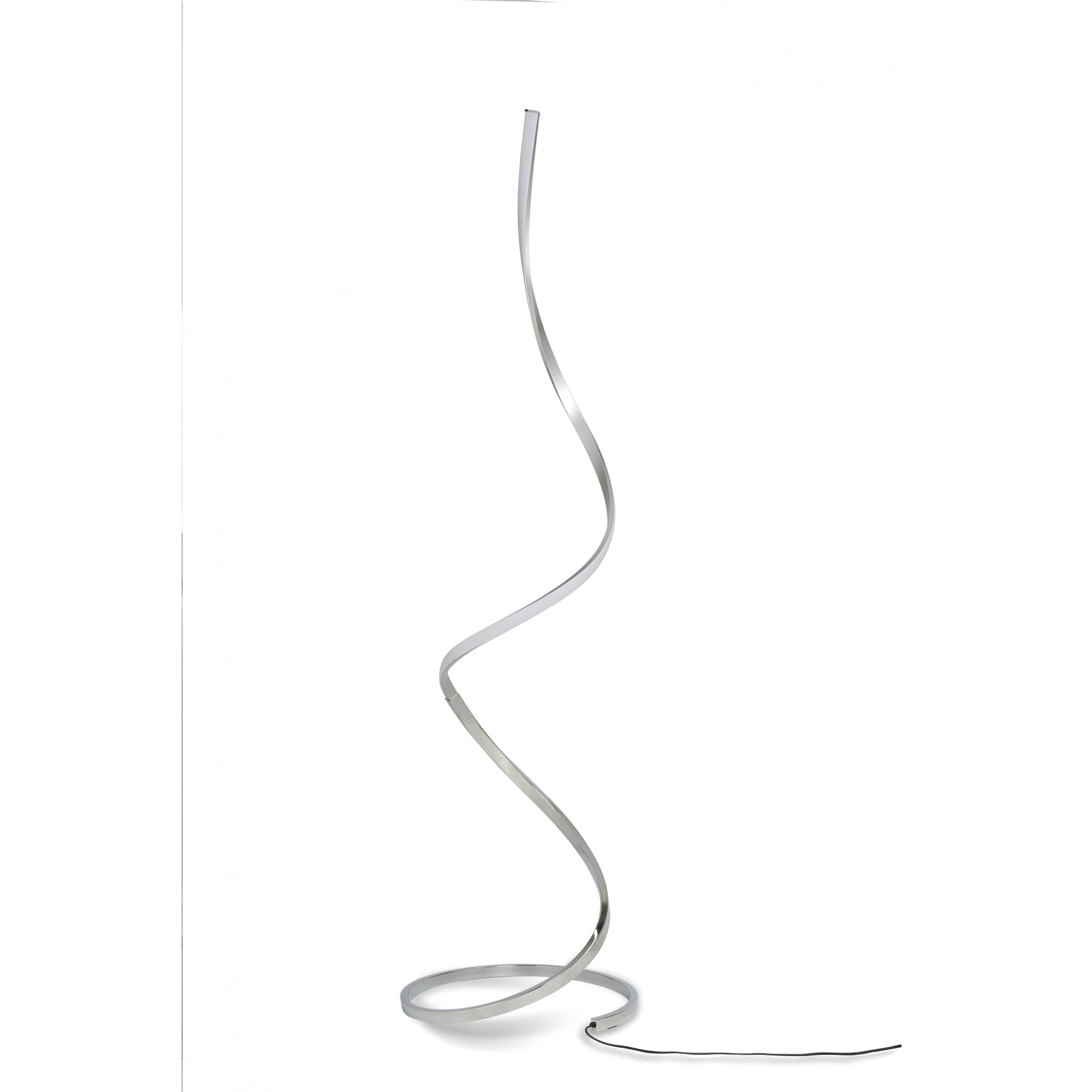 Mantra Nur XL LED Floor lamp - Silver/Chrome/Acrylic diffuser