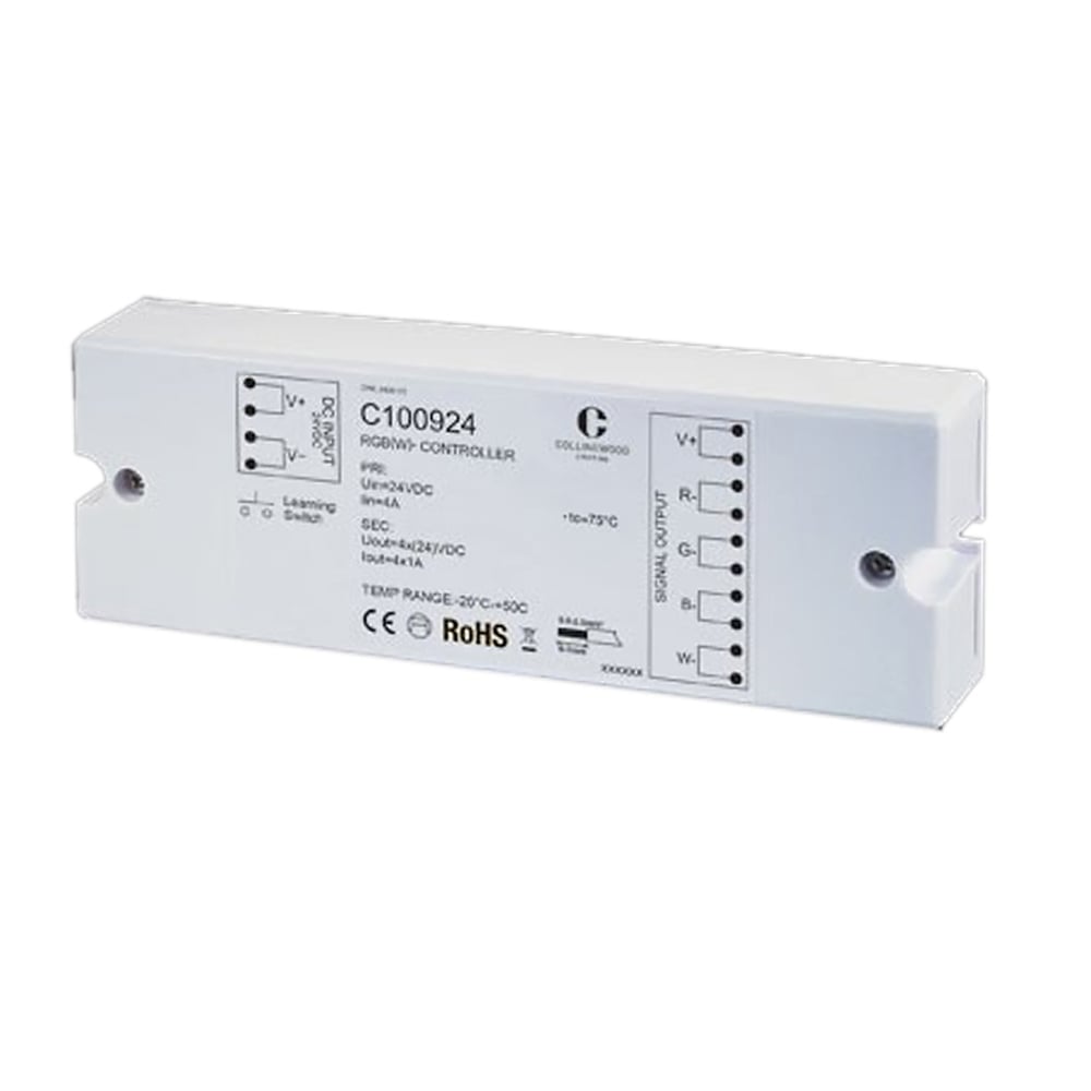 Collingwood C100924 IP20 Controller RGB & RGBW (Requires Driver)