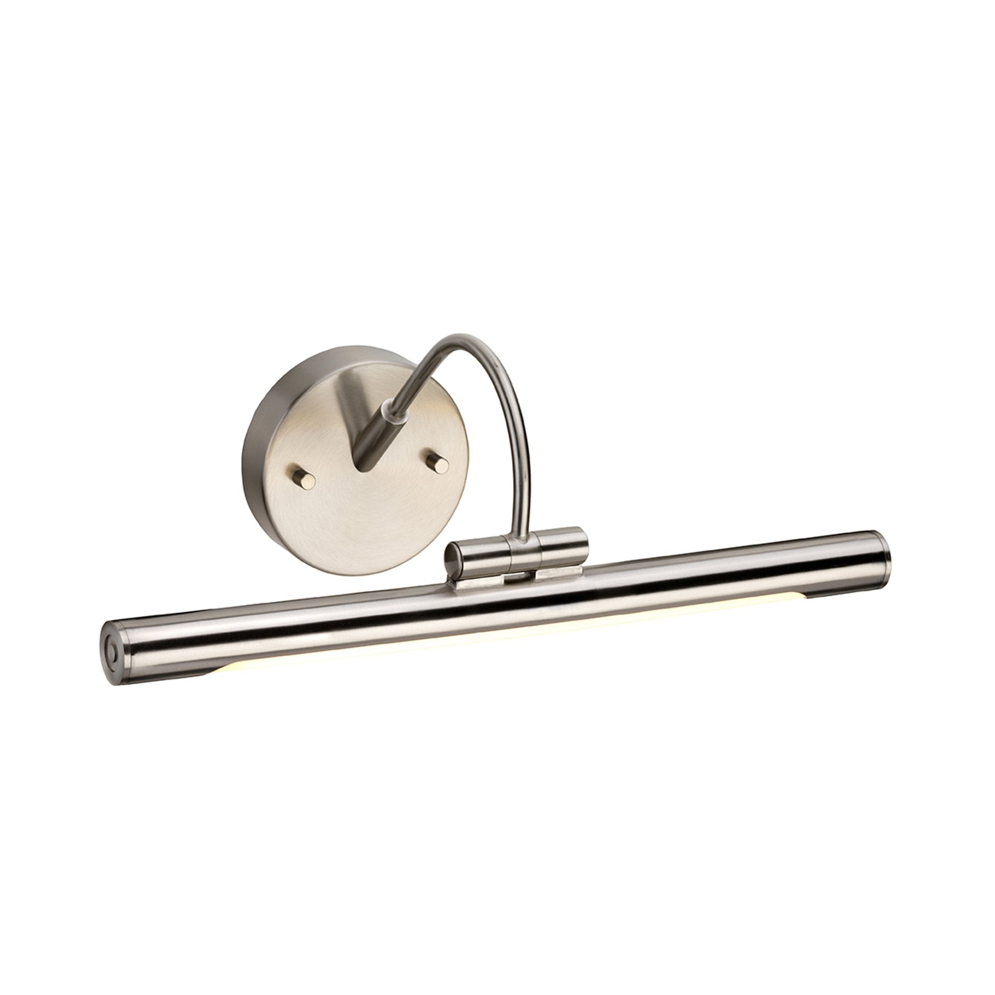 Elstead Alton Single Small LED Picture Light - Brushed Nickel