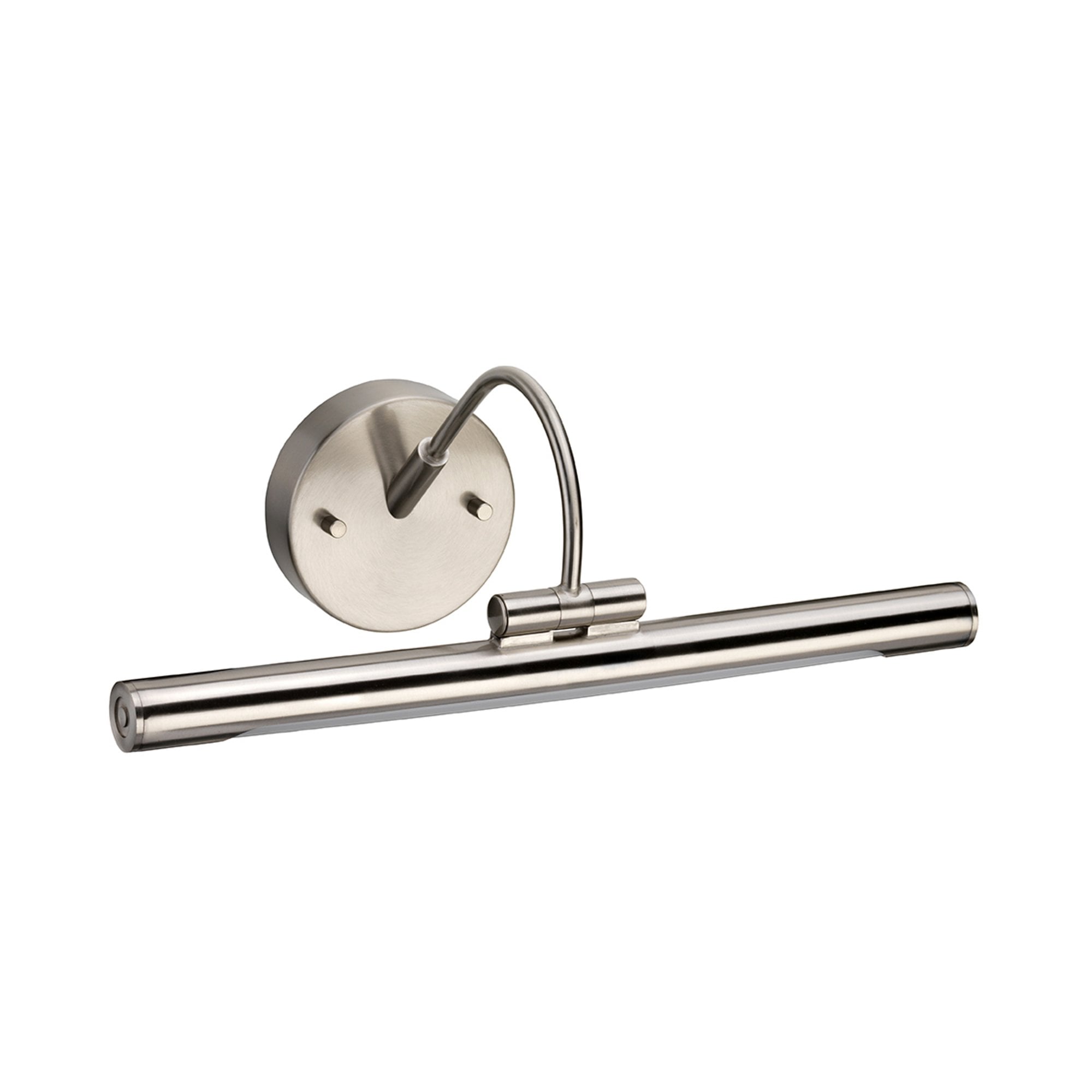 Elstead Alton Single Small LED Picture Light - Brushed Nickel