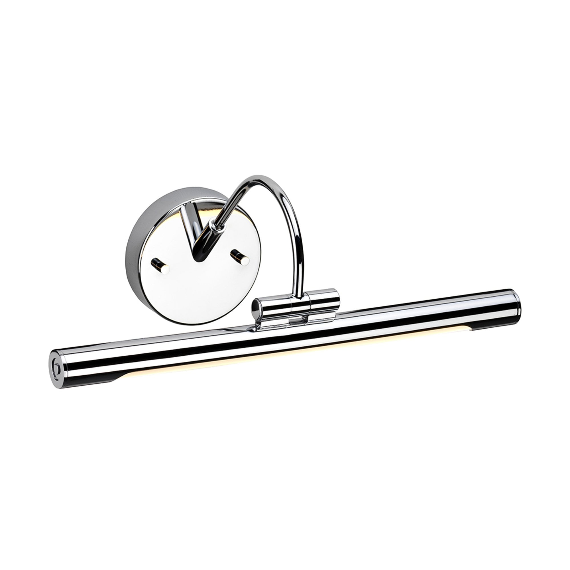 Elstead Alton Single Small LED Picture Light - Polished Chrome