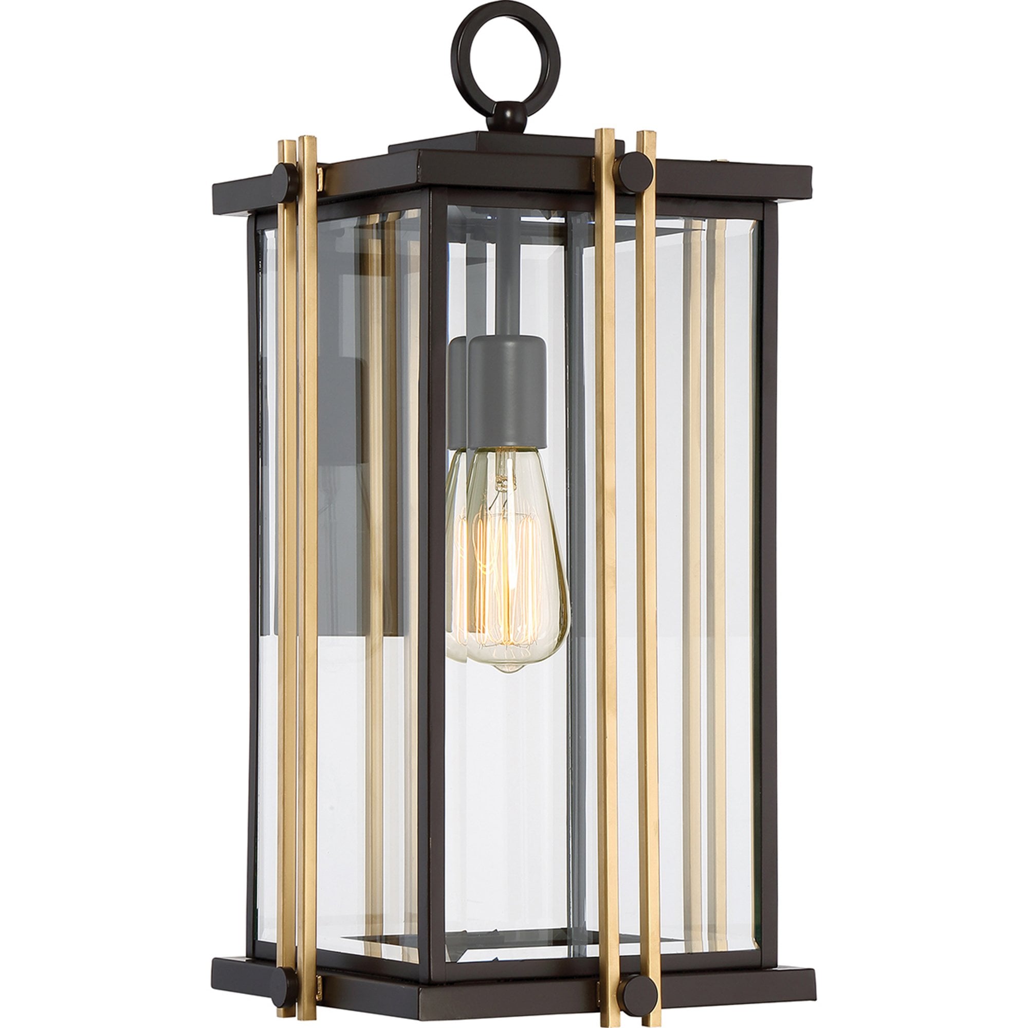 Quoizel Goldenrod Single Large Wall Lantern - Western Bronze