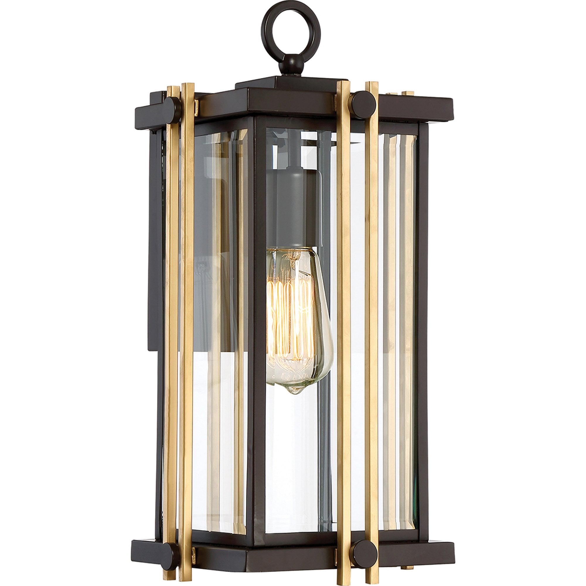 Quoizel Goldenrod Single Medium Wall Lantern - Western Bronze