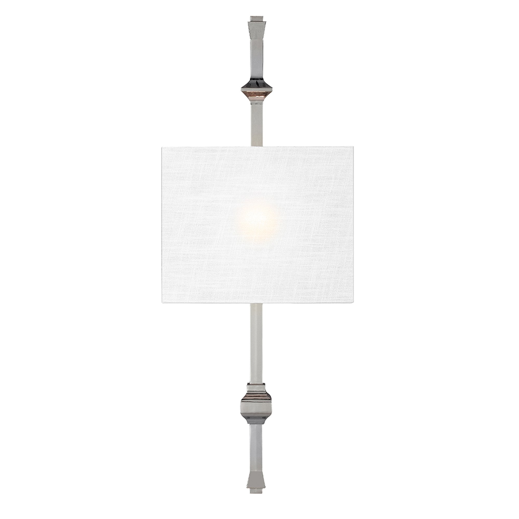 Feiss Teva Single Wall Light - Polished Nickel