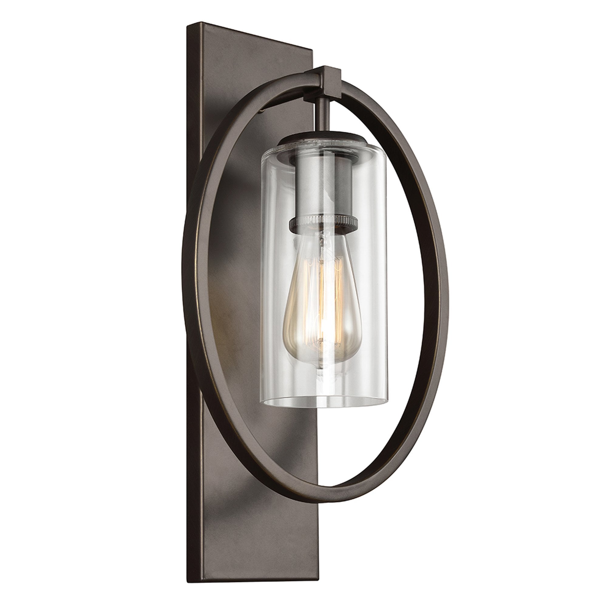 Feiss Marlena Single Wall Light - Antique Bronze