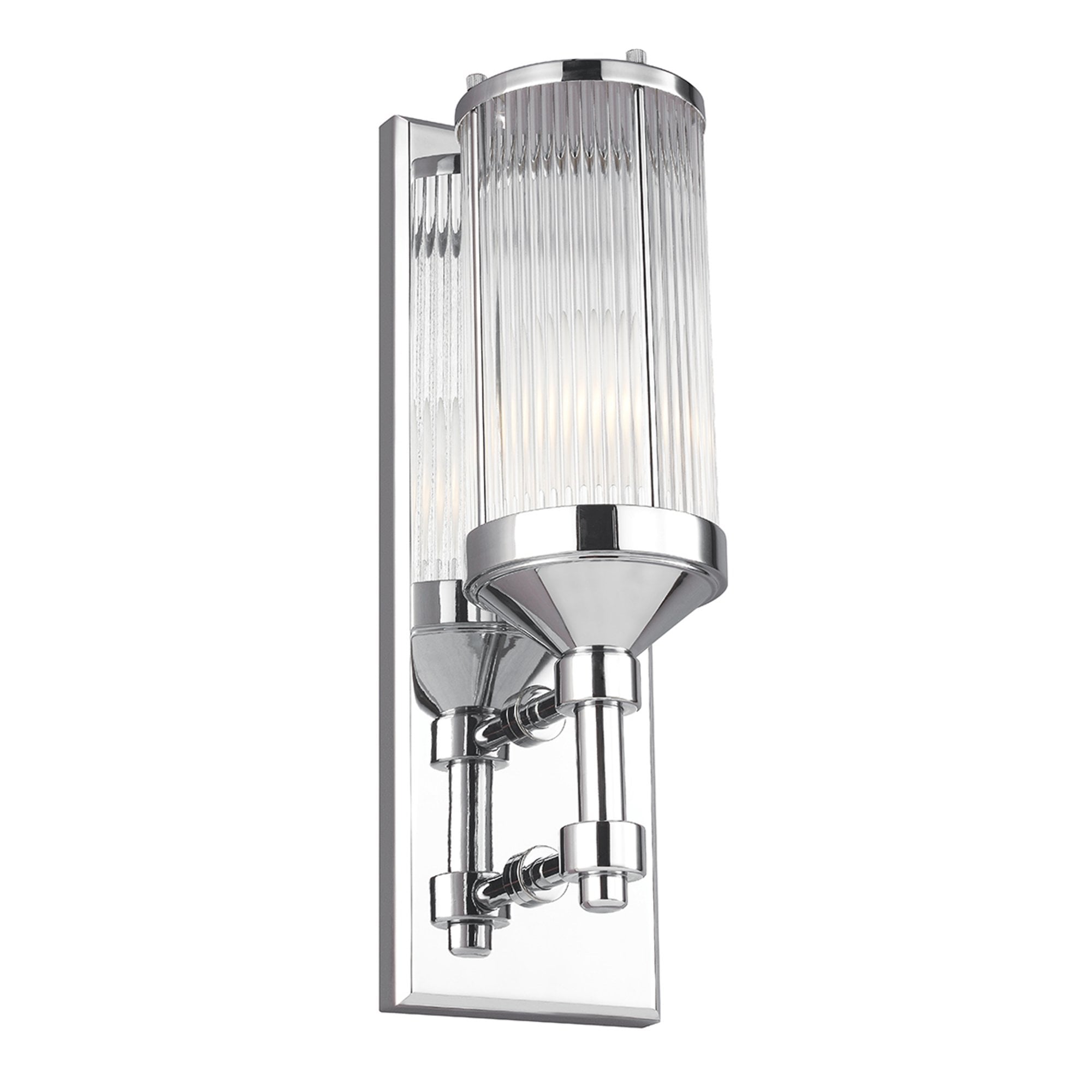 Feiss Paulson Single Bathroom Wall Light - Chrome