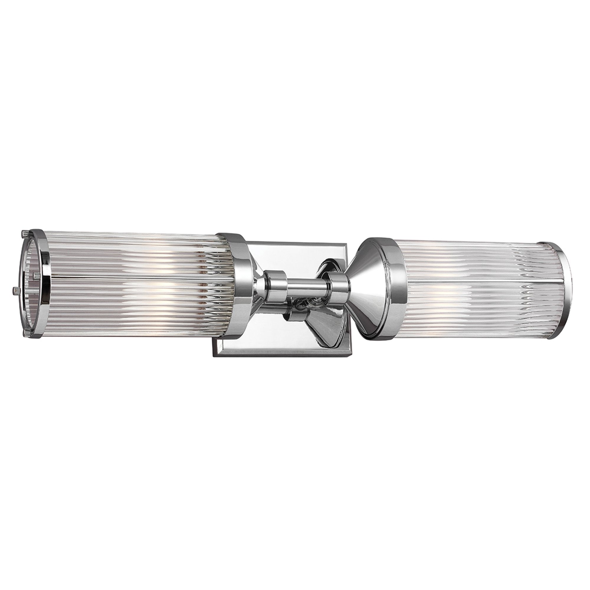 Feiss Paulson 2 Light Bathroom Bar Light - Chrome