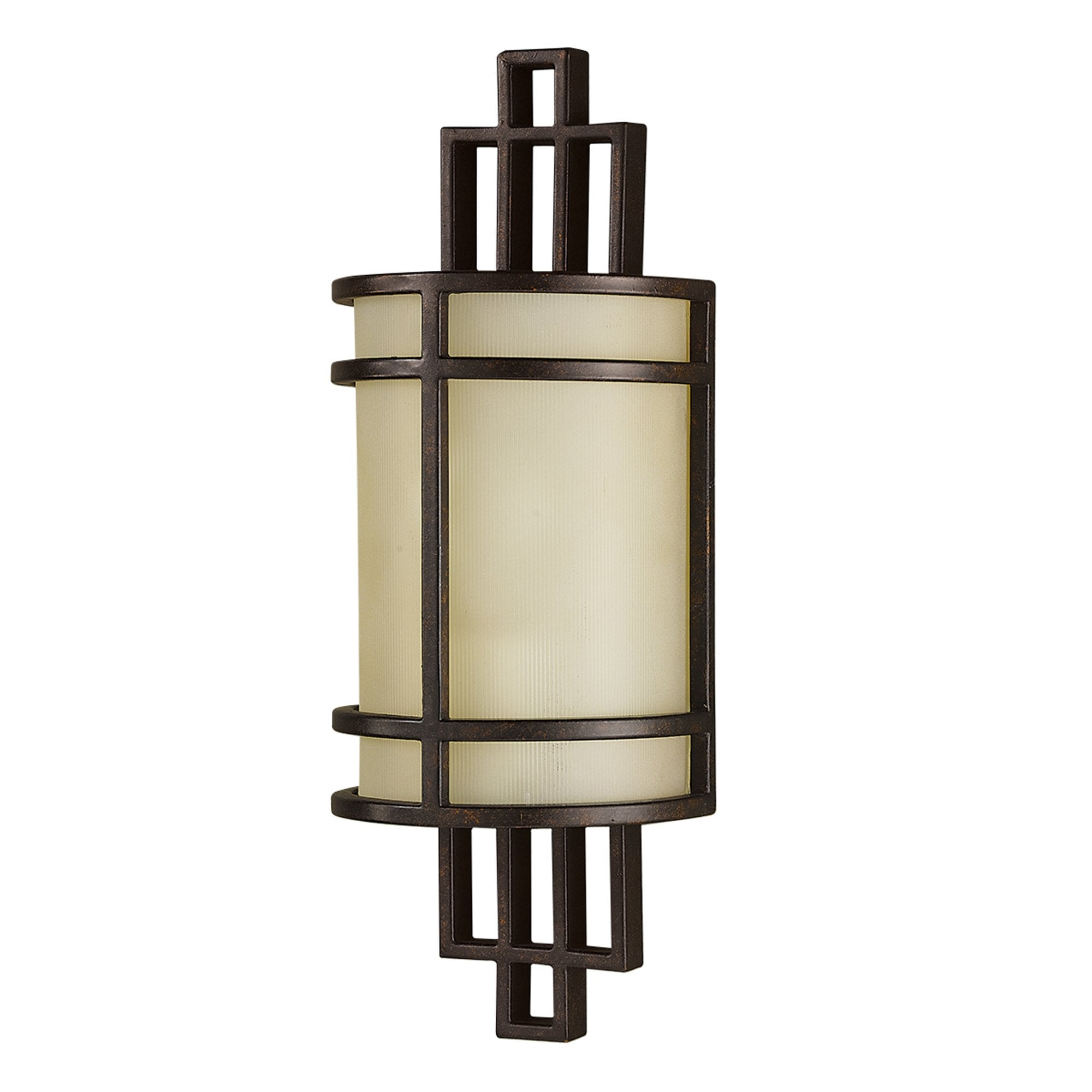 Feiss Fusion Single Wall Light - Grecian Bronze