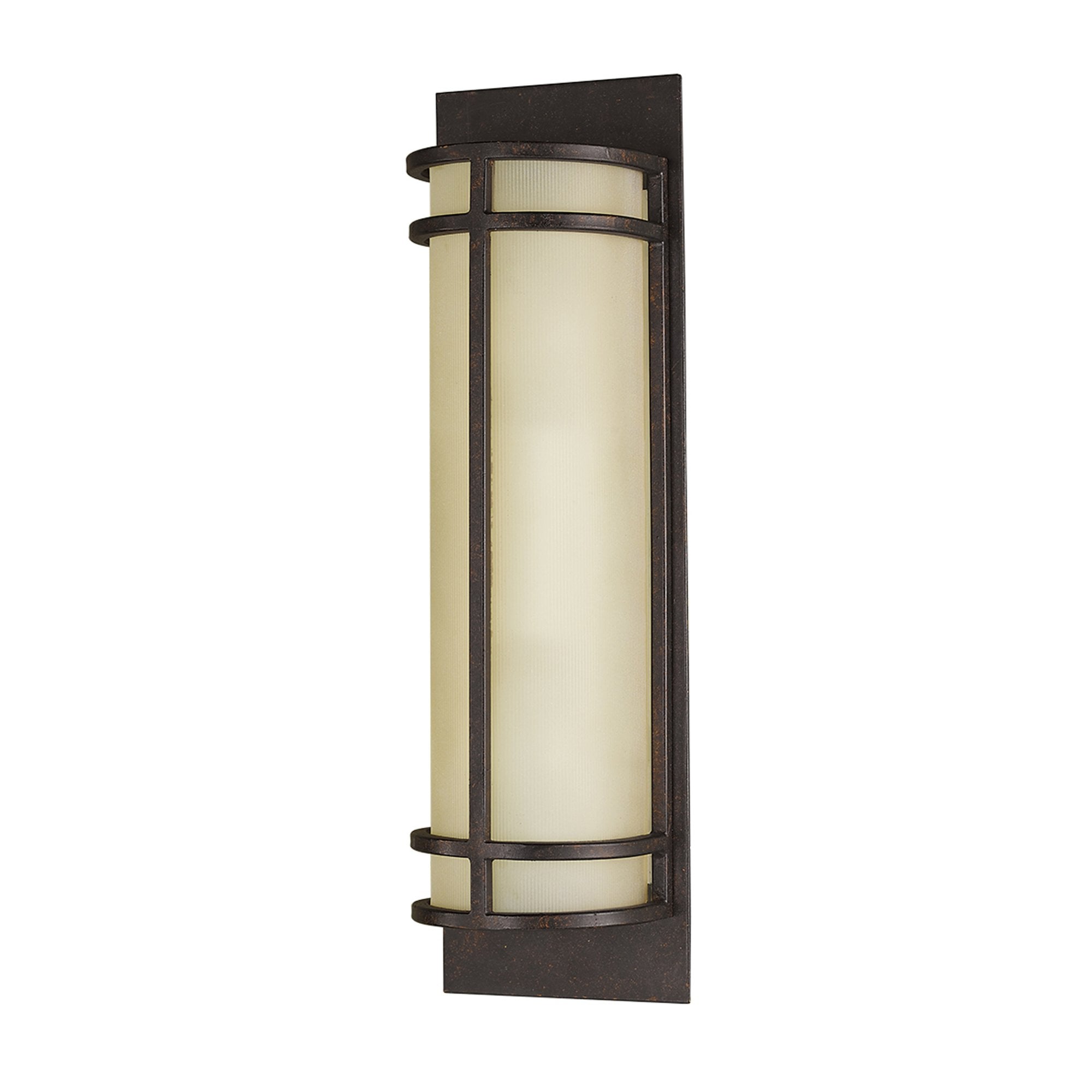 Feiss Fusion 2 Light Wall Light - Grecian Bronze