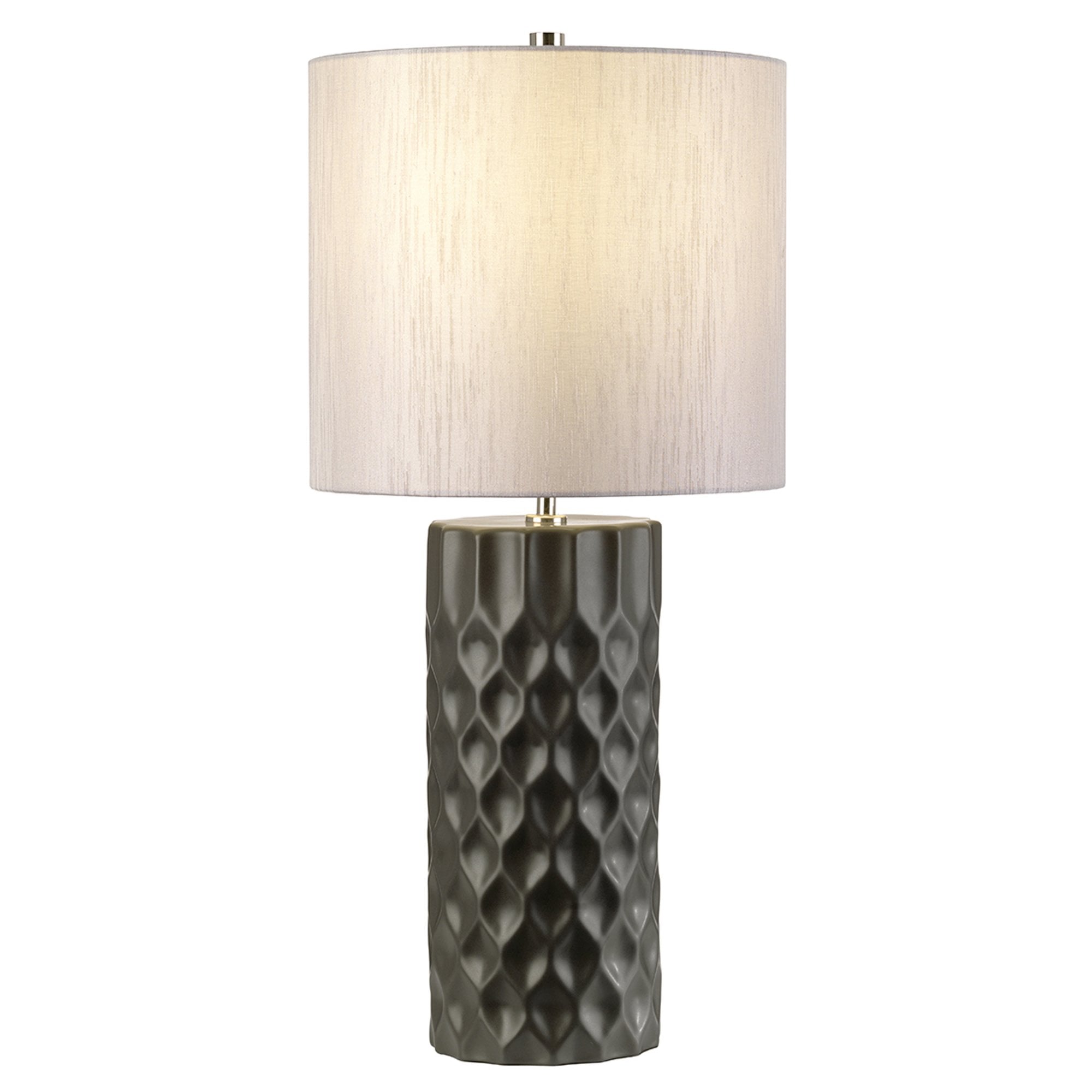 Elstead Barbican Single Table Lamp - Graphite