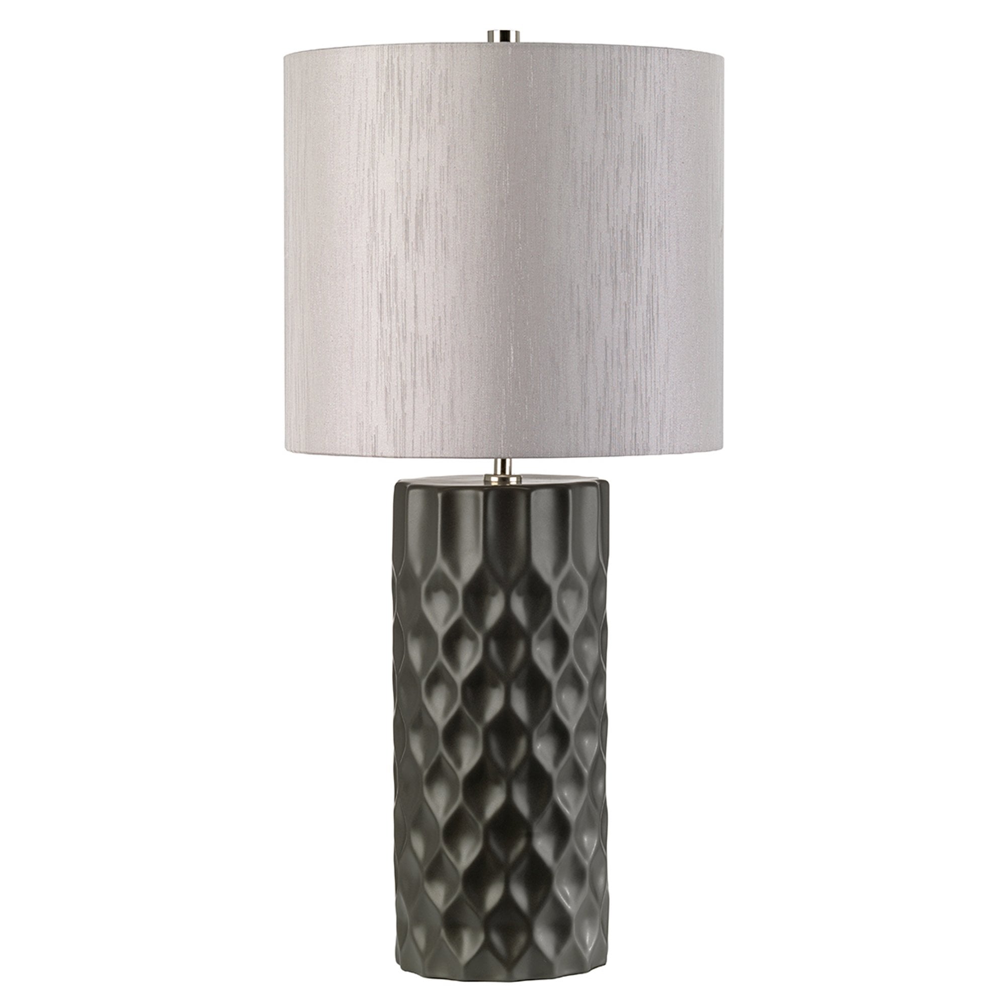 Elstead Barbican Single Table Lamp - Graphite