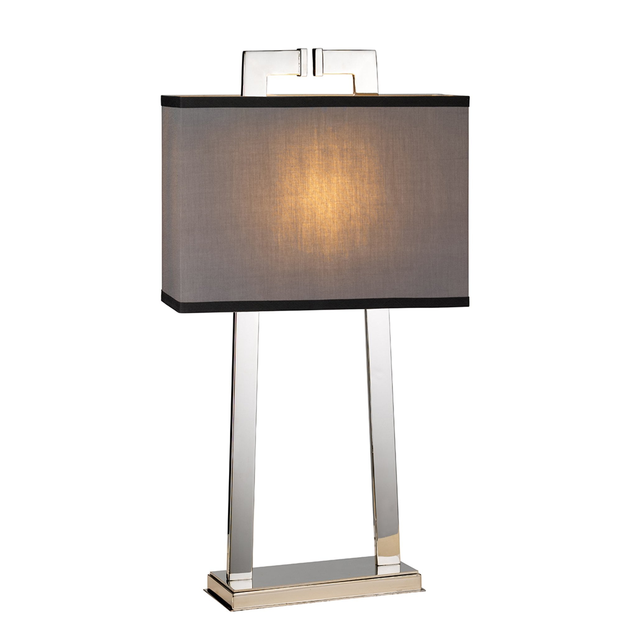 Elstead Magro Single Table Lamp - Polished Nickel