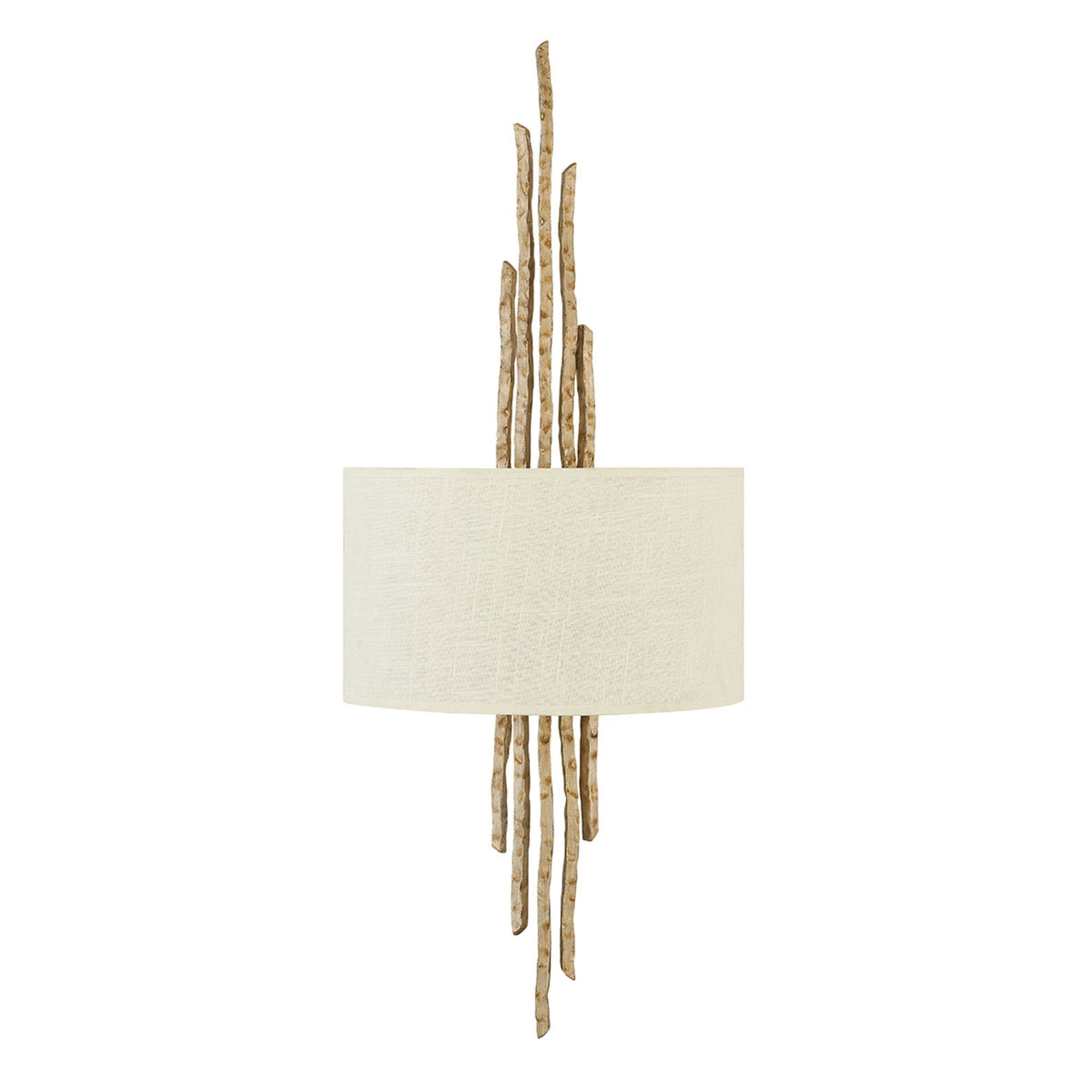 Hinkley Spyre 2 Light Wall Light - Champagne Gold