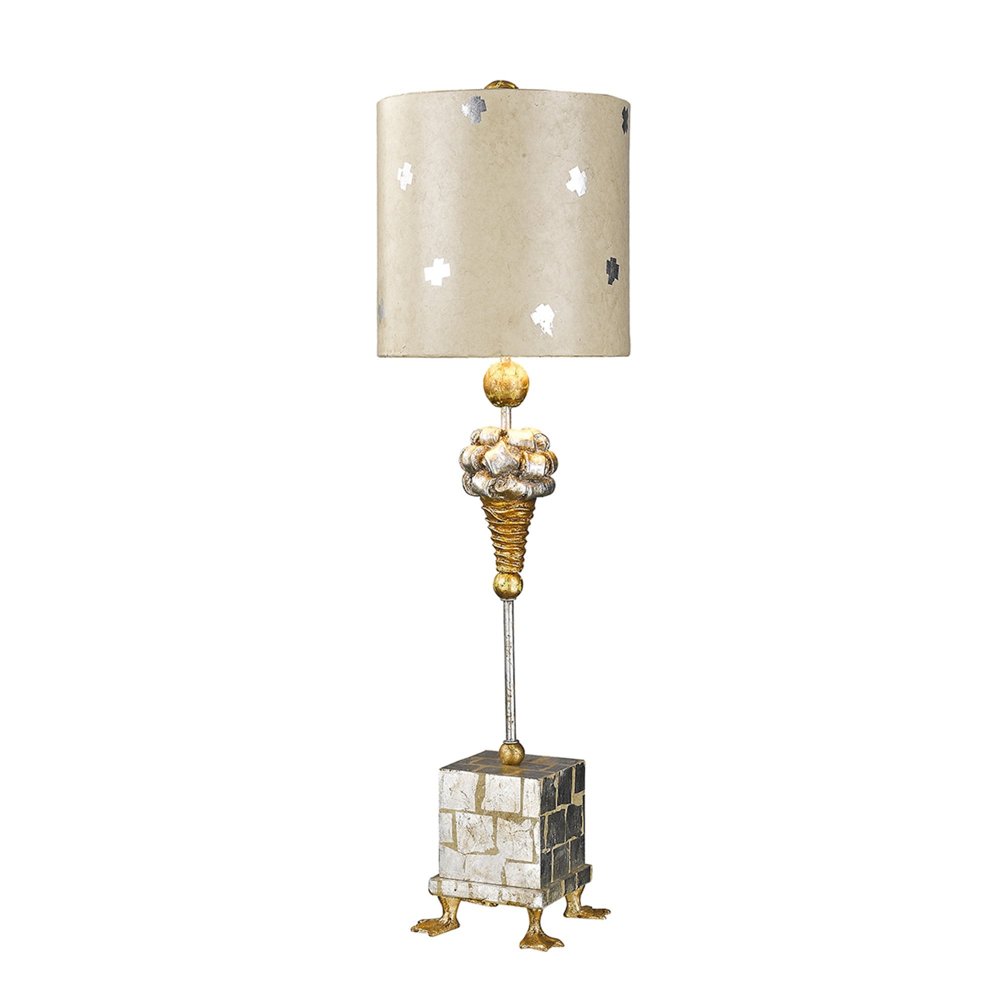 Flambeau Pompadour X Single Table Lamp