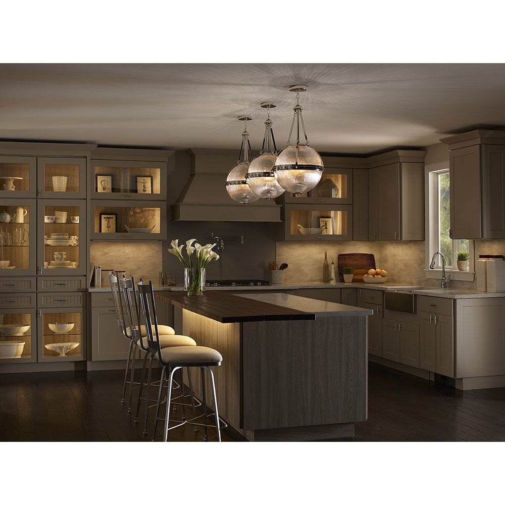 Kichler Aster 3 Light Pendant - Polished Nickel