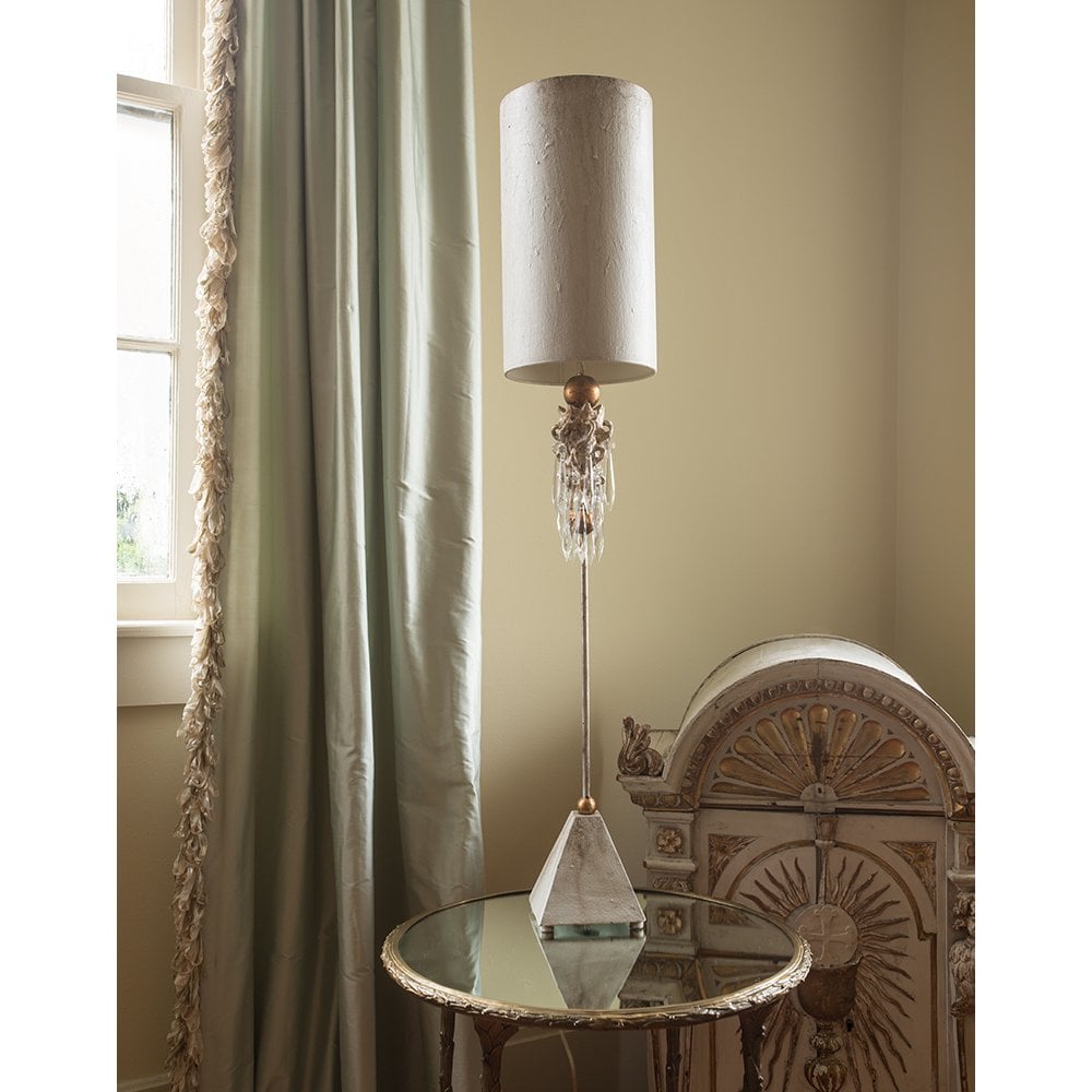 Flambeau Madison Single Table Lamp - Putty Patina