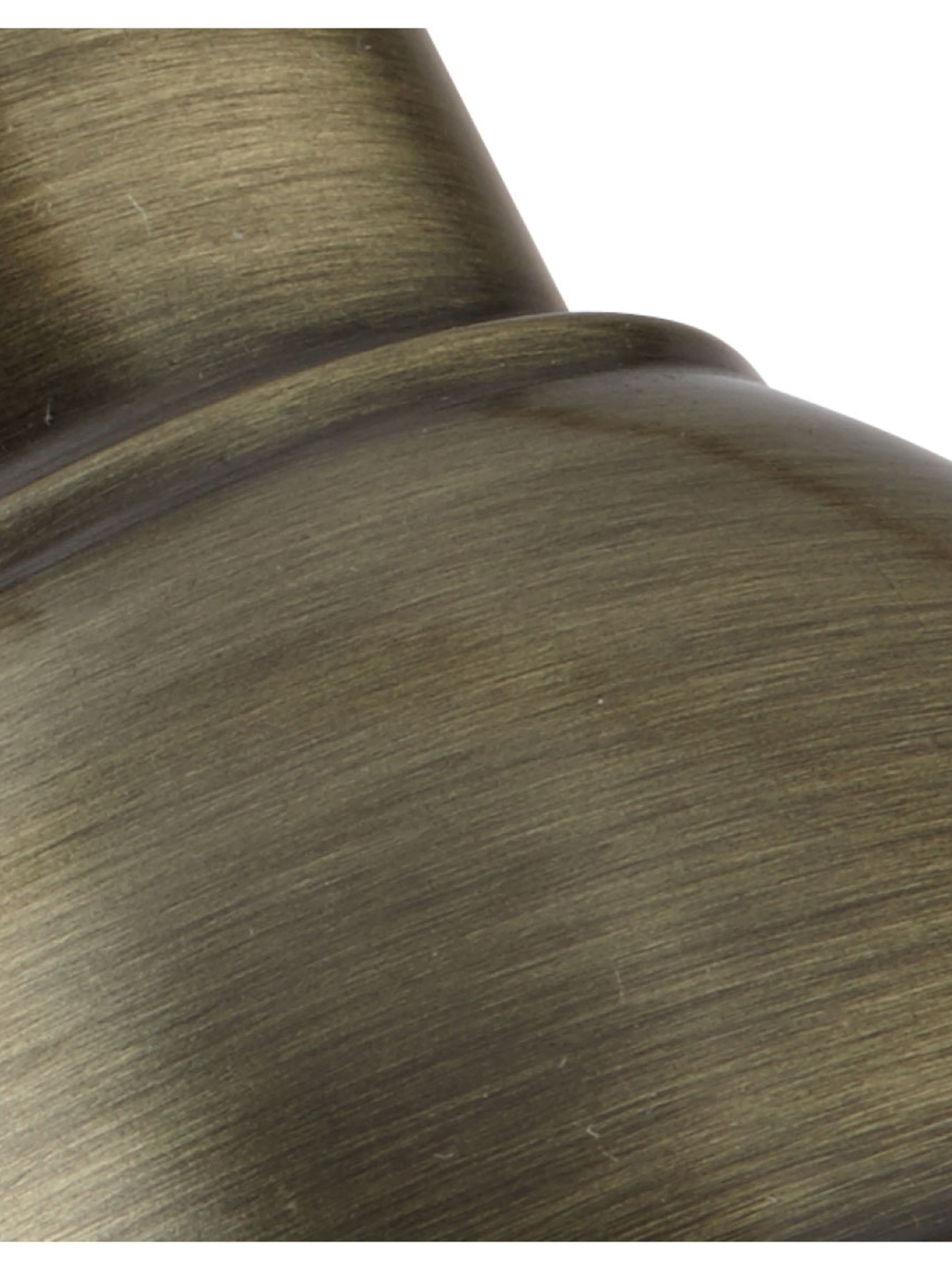 Searchlight Fielding Single Antique Brass Wall Spotlight