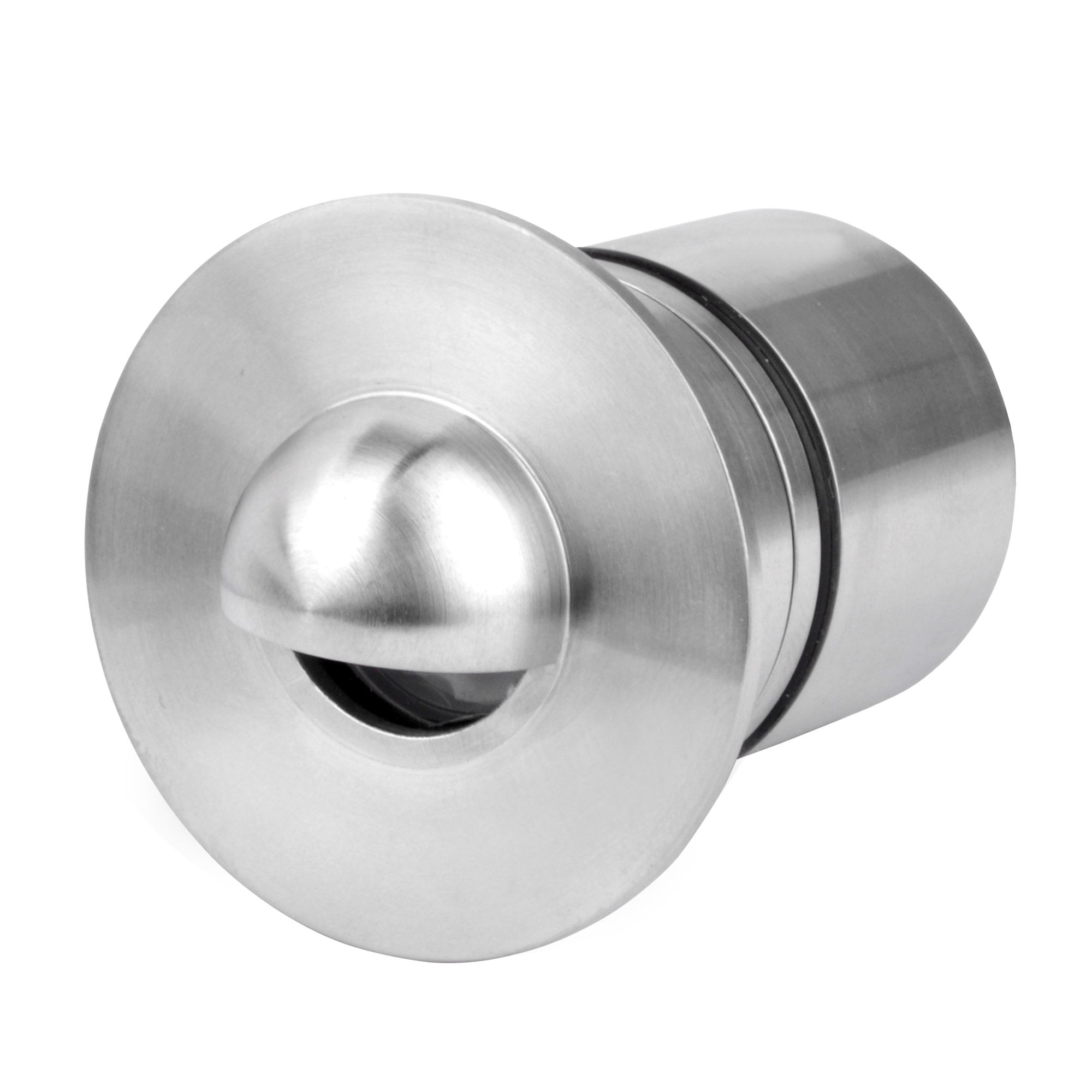 Light Visuals LV-602R Round Recessed Eyelid Step Light - Stainless Steel