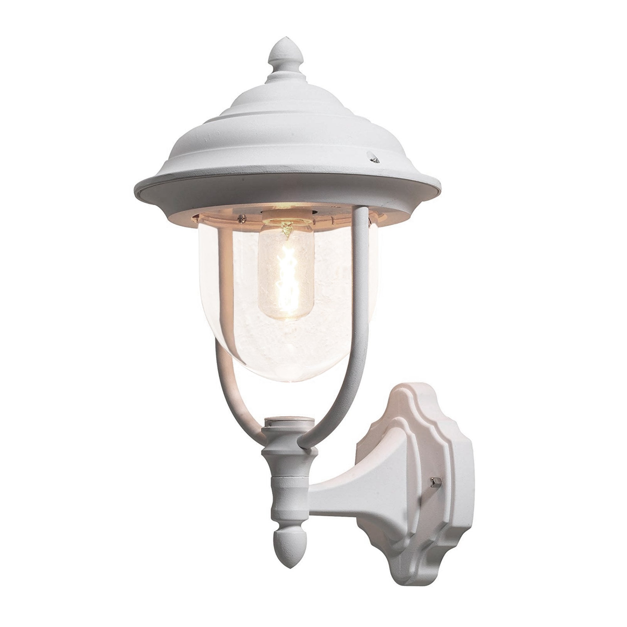 Konstsmide Parma Up Wall Light - Matt White