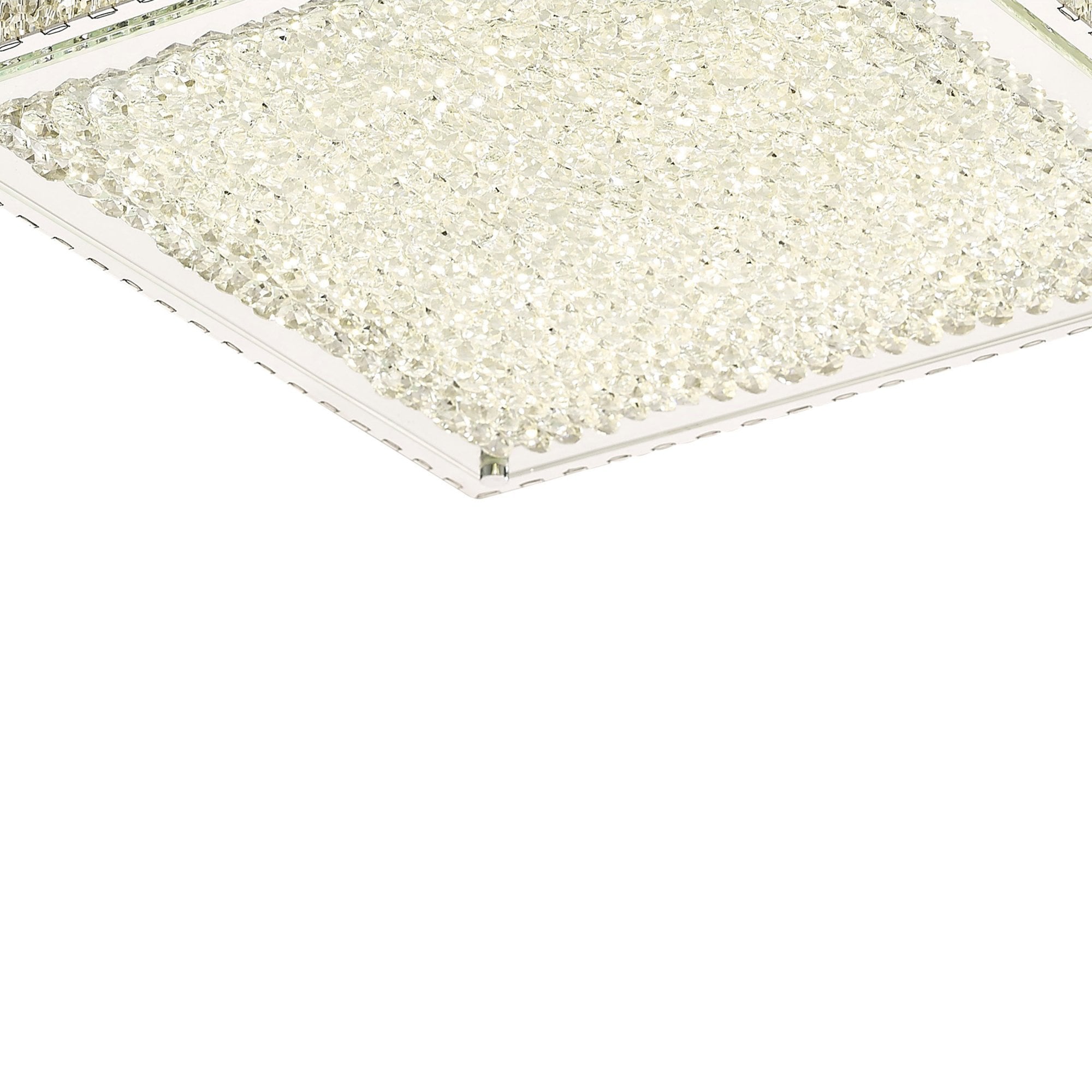 Diyas IL80072 Amelia Ceiling 21W 2100lm LED 4000K Stainless Steel/Crystal