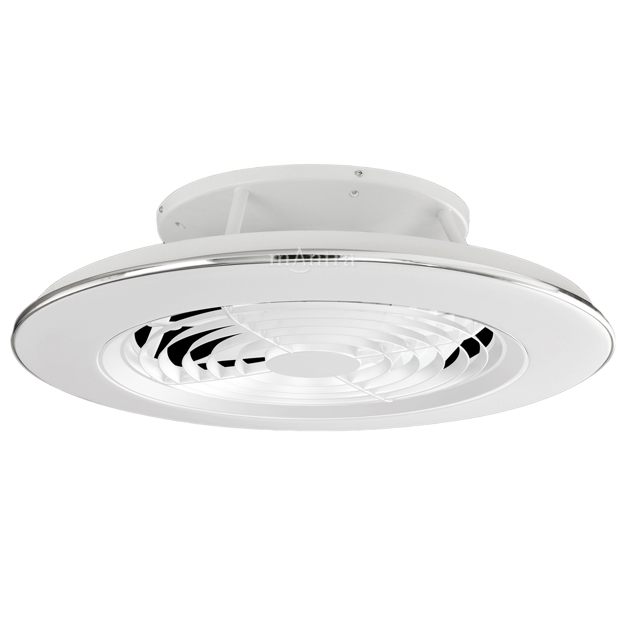 Mantra Alisio 70W LED Dimmable Ceiling Light & Fan, Remote, APP Controlled, White