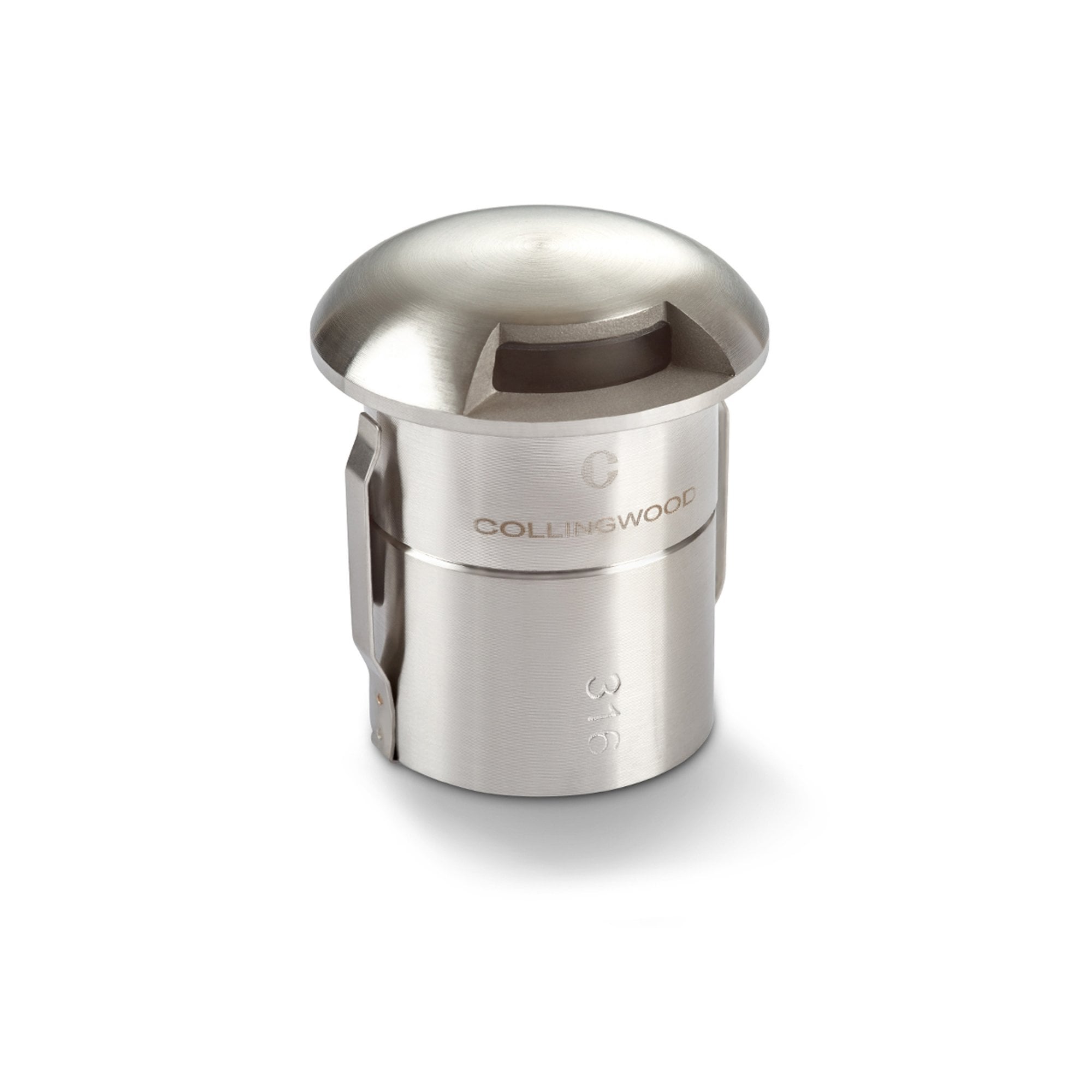 Collingwood GL100 1W Mini LED Ground Light - Stainless Steel - 2 Facets/2 Directions - Low Voltage