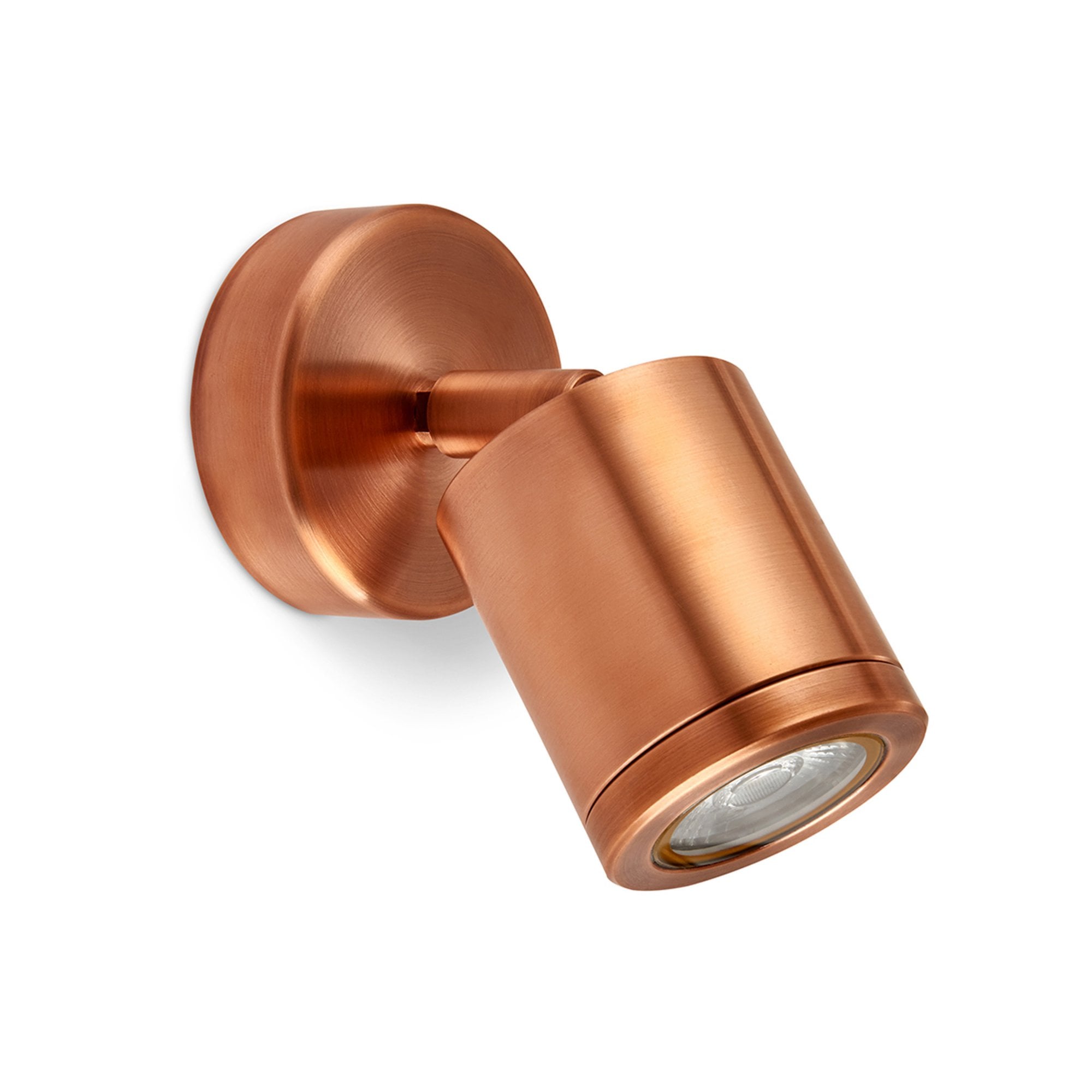 Collingwood WL220 LED Wall Light - Copper - Straight to Mains