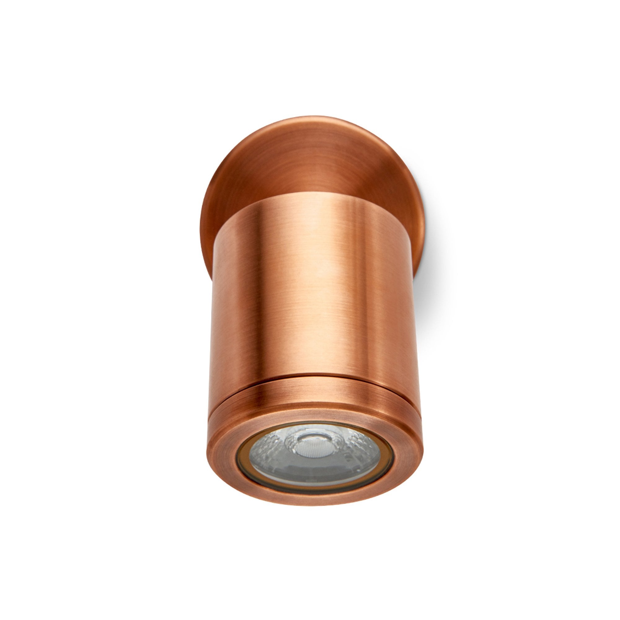 Collingwood WL220 LED Wall Light - Copper - Straight to Mains