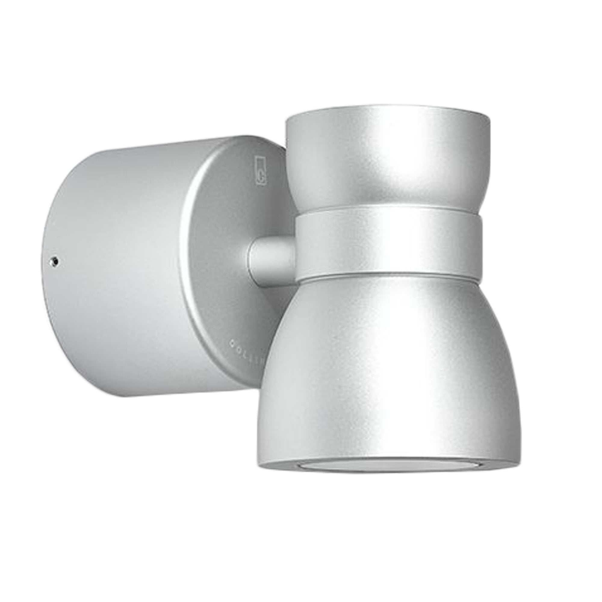 Collingwood WL075 SPS Straight to Mains High Output LED Wall Light - Aluminium Silver