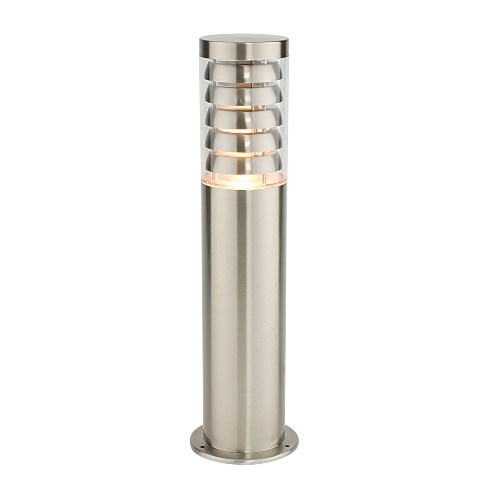 Saxby Tango Post IP44 - Brushed Stainless Steel - 450mm