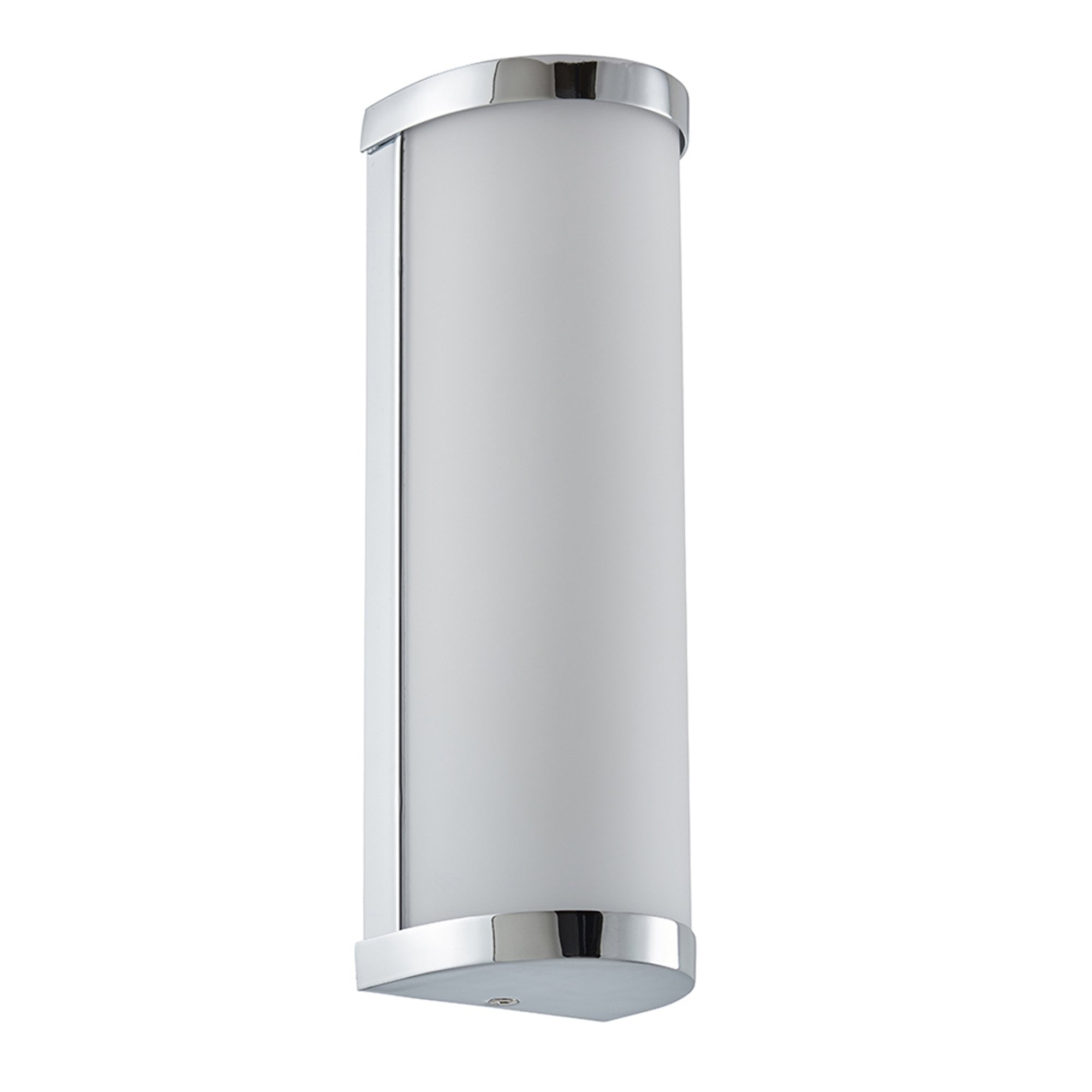 Saxby Ice 2 Light Wall Fitting IP44 - Chrome Plate