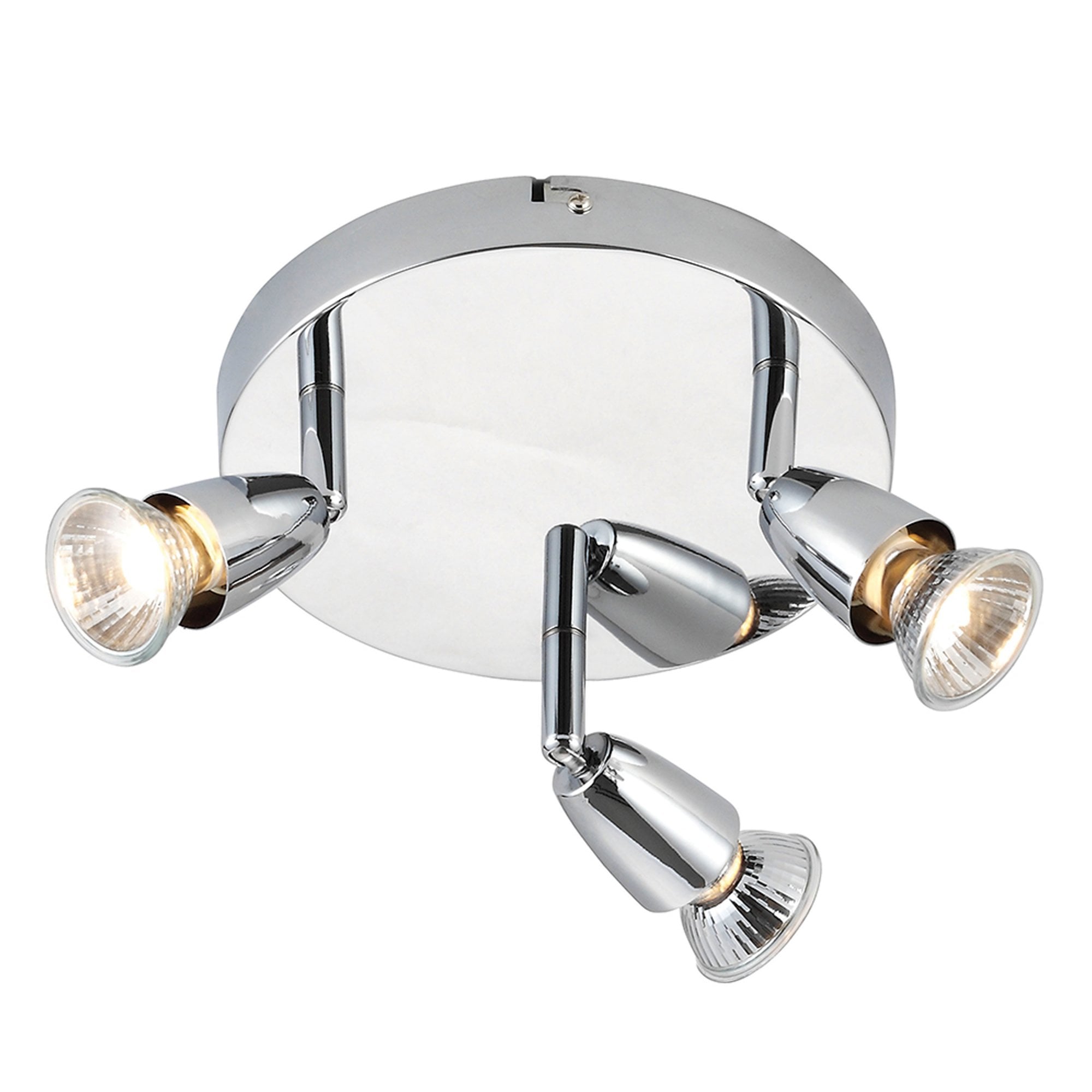 Saxby Amalfi 3 Light Spotlight - Chrome Plate