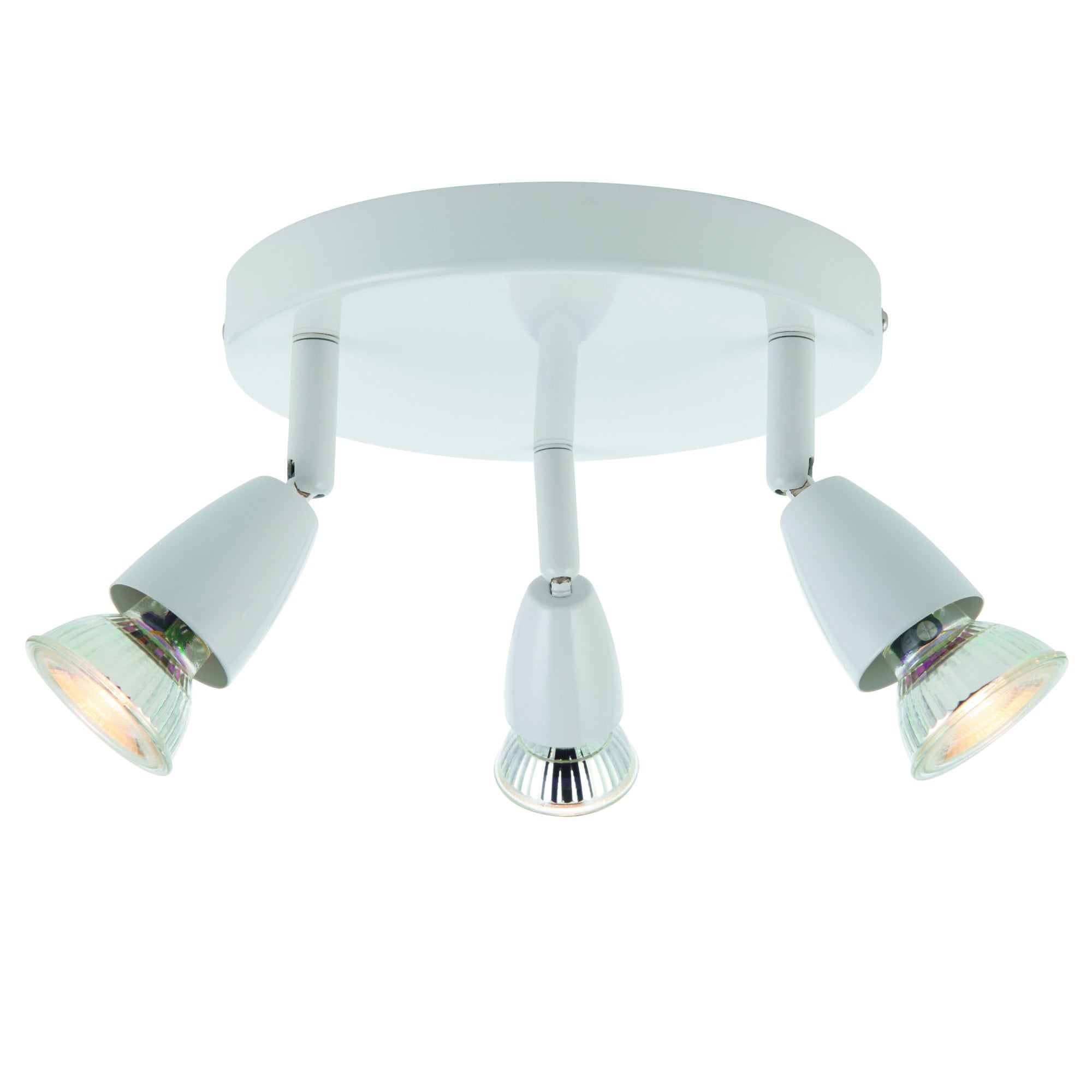 Saxby Amalfi 3 Light Spotlight - Gloss White