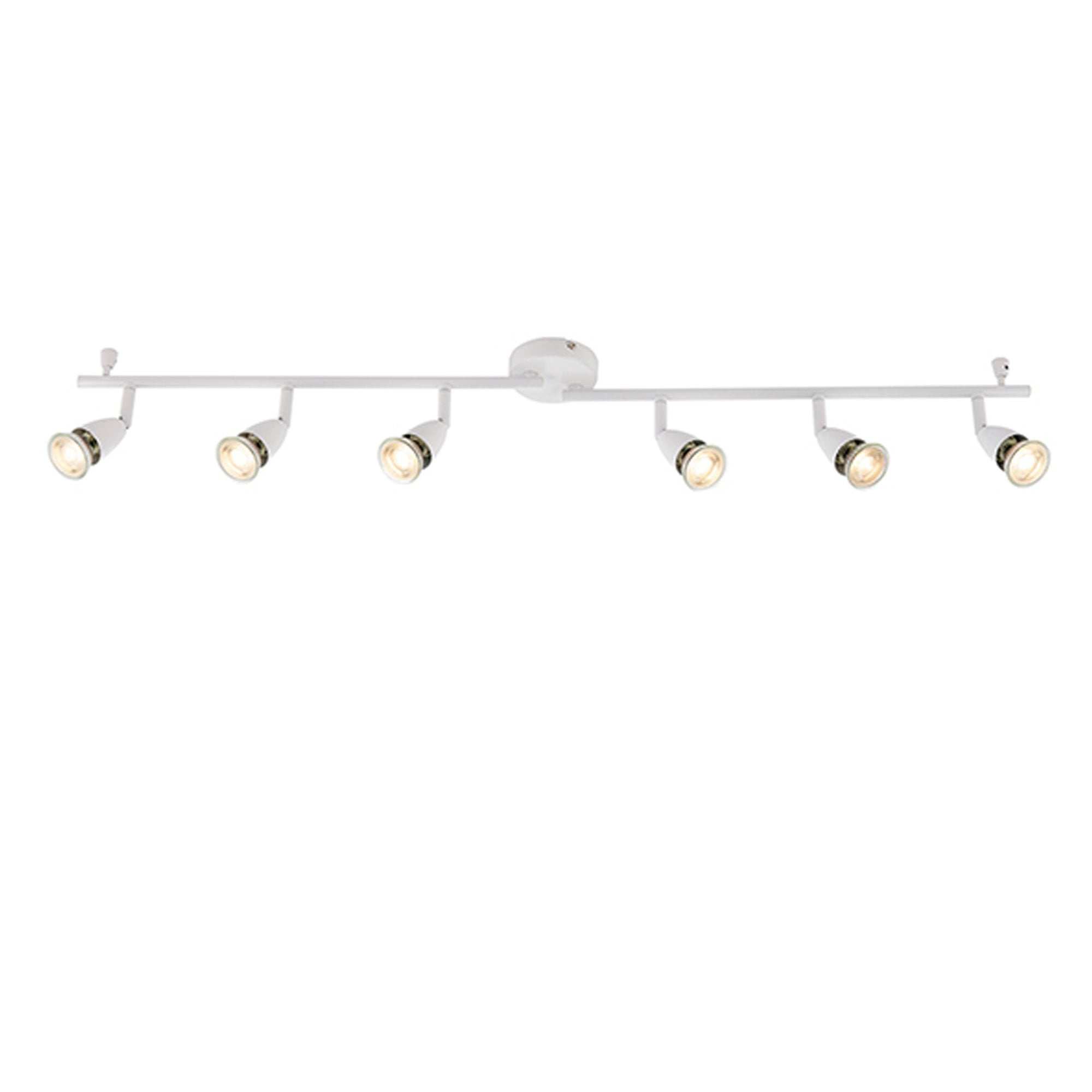 Saxby Amalfi 6 Light Bar Fitting - Gloss White