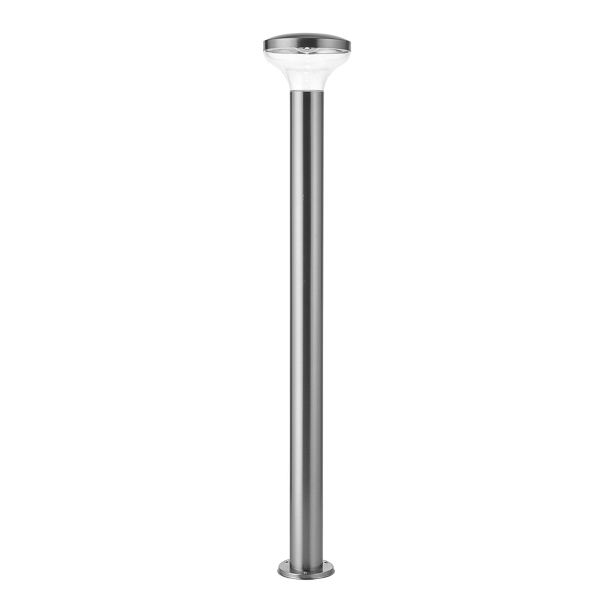 Saxby Roko Bollard IP44 - Marine Grade Brushed Stainless Steel