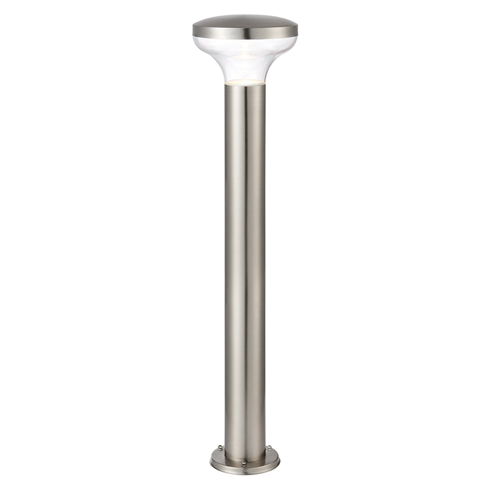 Saxby Roko Bollard IP44 - Marine Grade Brushed Stainless Steel