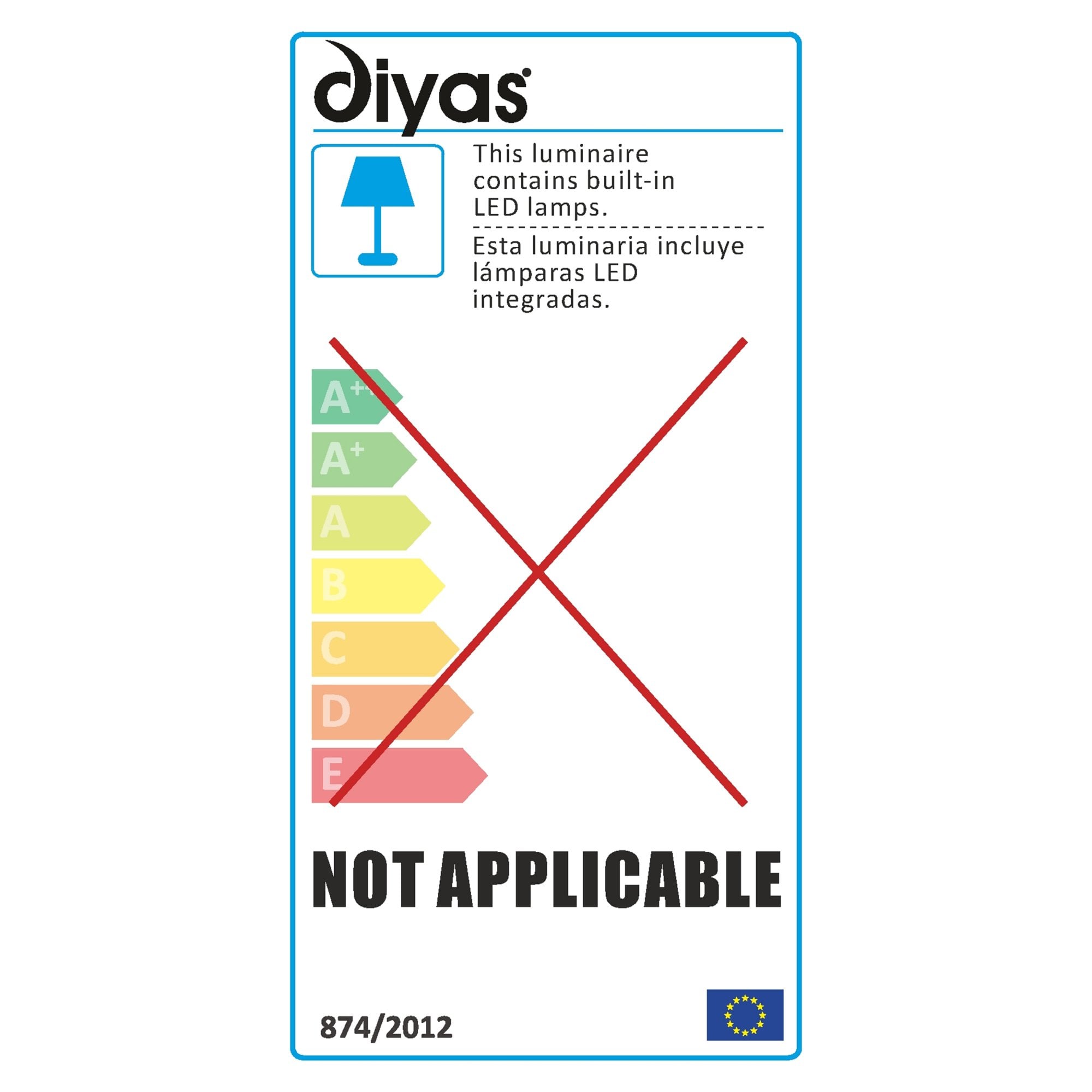 Diyas IL30834CH Crystal Downlight Square With Square Crystals Perimeter Rim 9cm - Shade Only