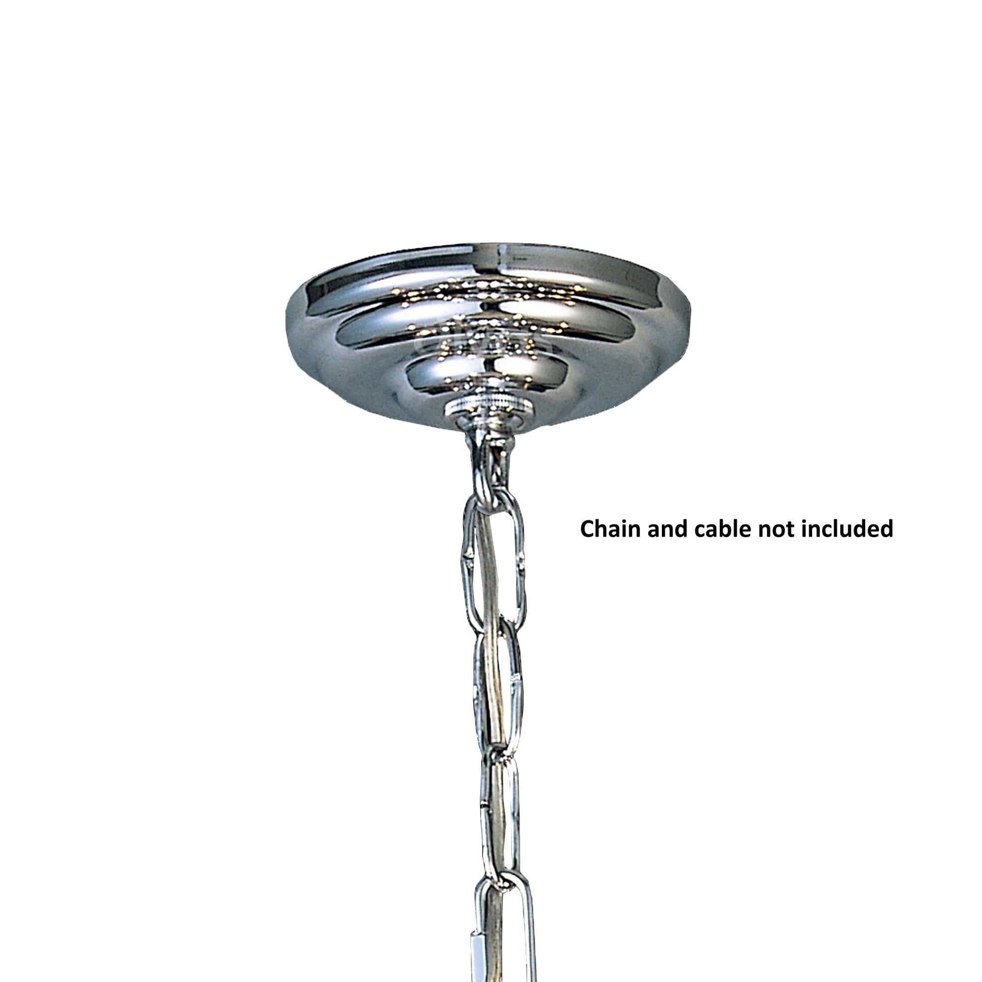 Diyas IL90001 Ceiling Plate And Bracket Polished Chrome