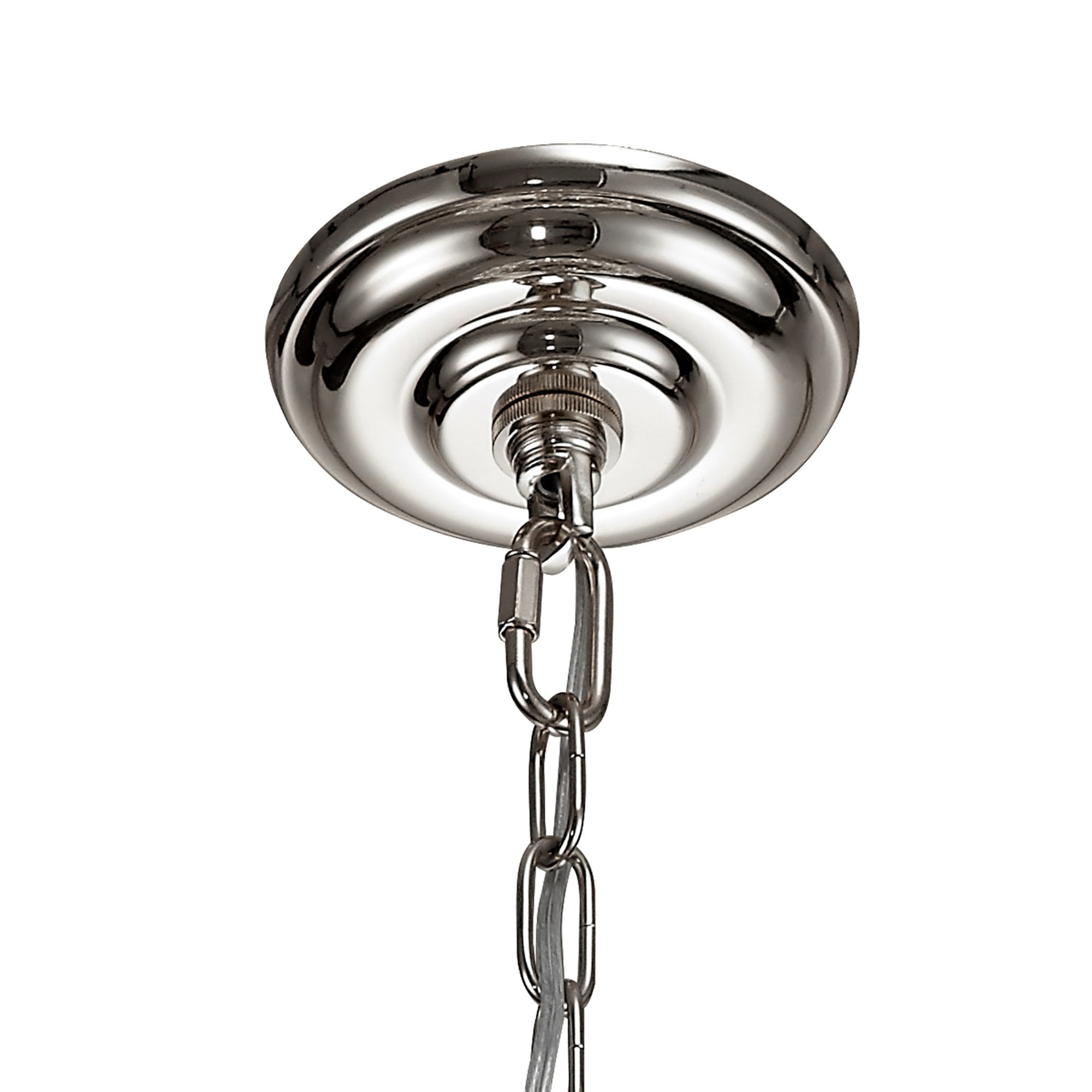 Diyas Coniston Pendant 3 Light E14 - Polished Chrome/Crystal