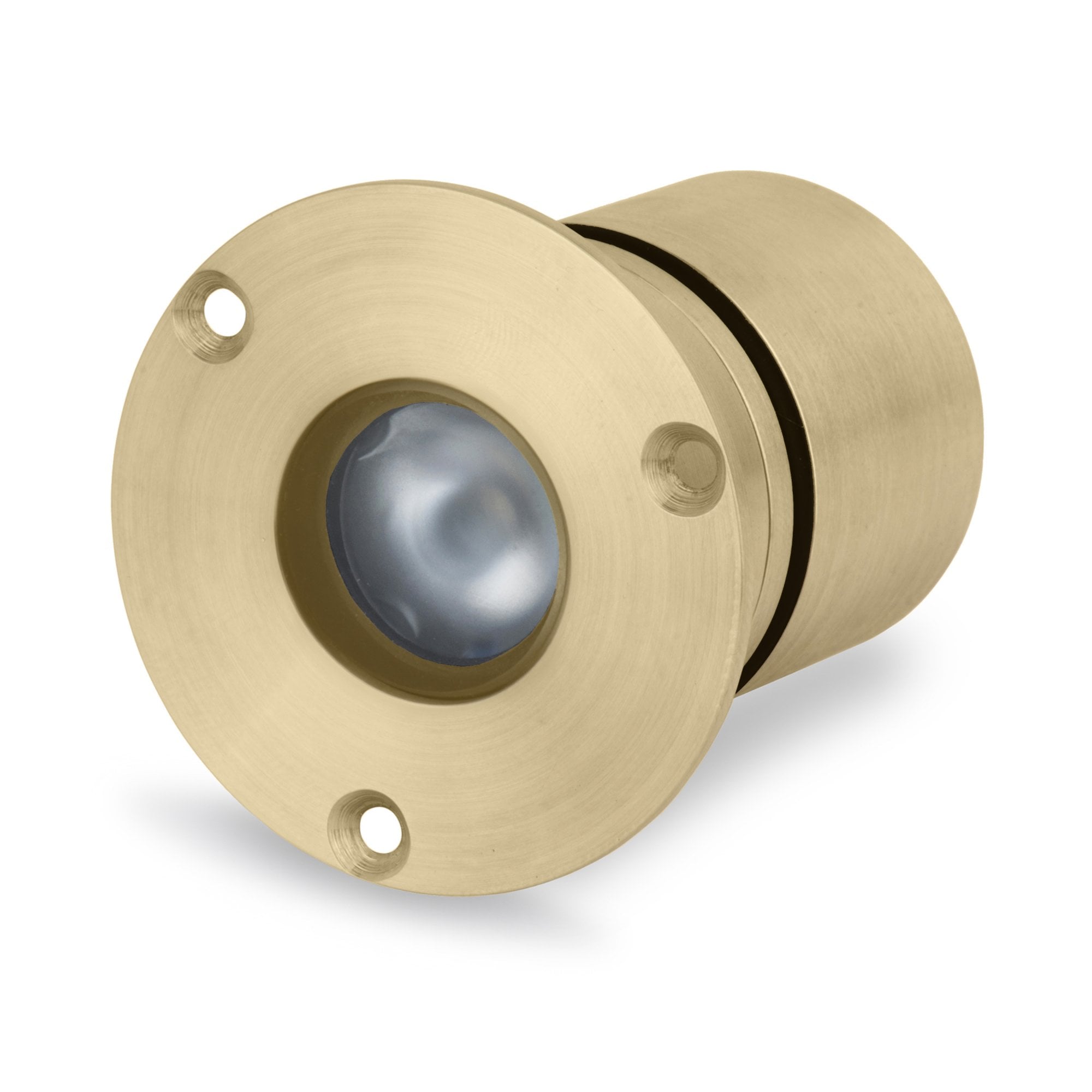 Light Visuals LV-415R Round Soffit LED Light - Solid Brass