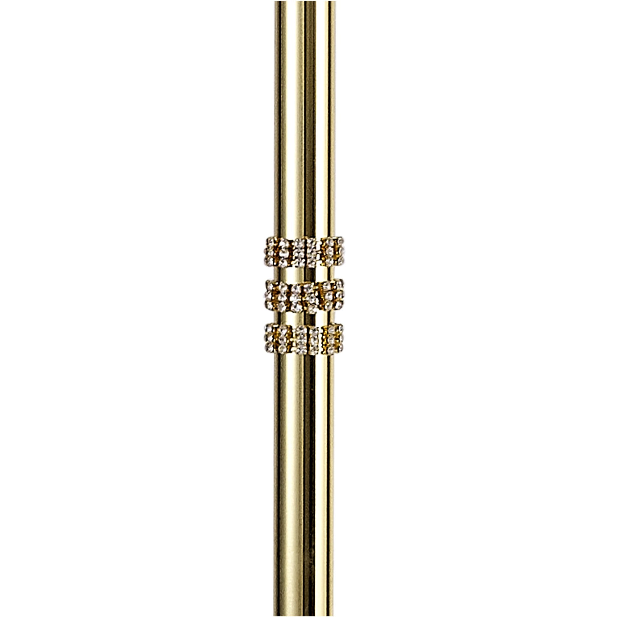 Fabula Heathcote 3 Light Floor Lamp - Polished Gold