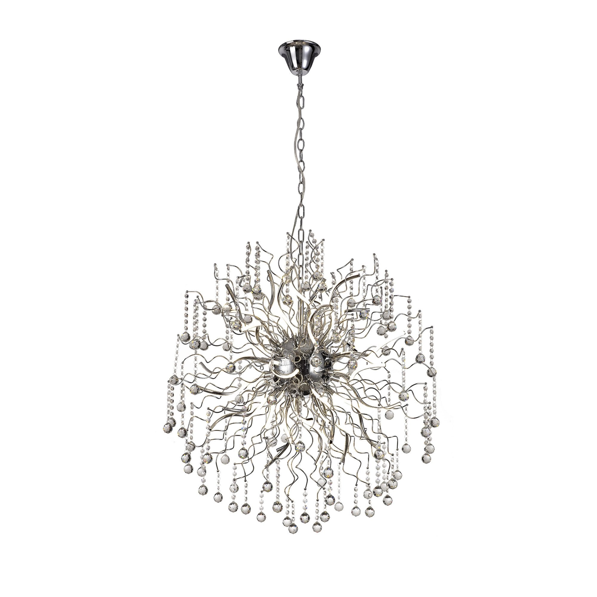 Fabula Alderton Dimmable 30 Light LED Pendant - Polished Chrome